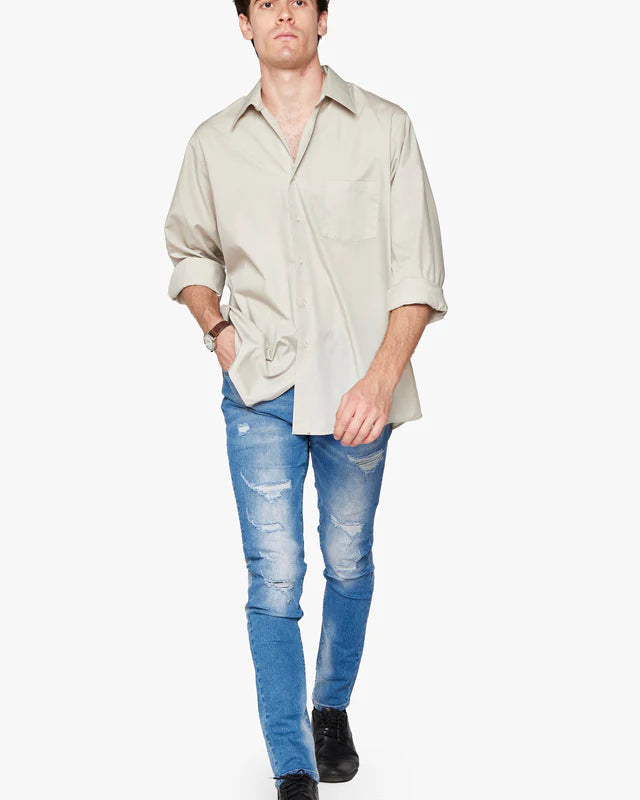 ANOM SLIM FIT "PRISTINE" JEANS