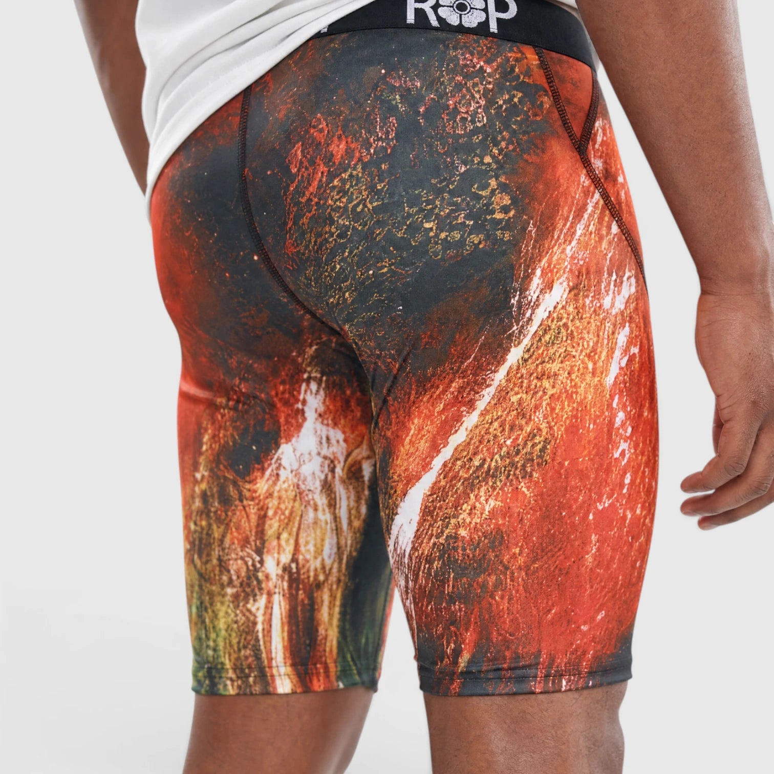 Red Poppy Jungle Boxer Briefs - Graphic