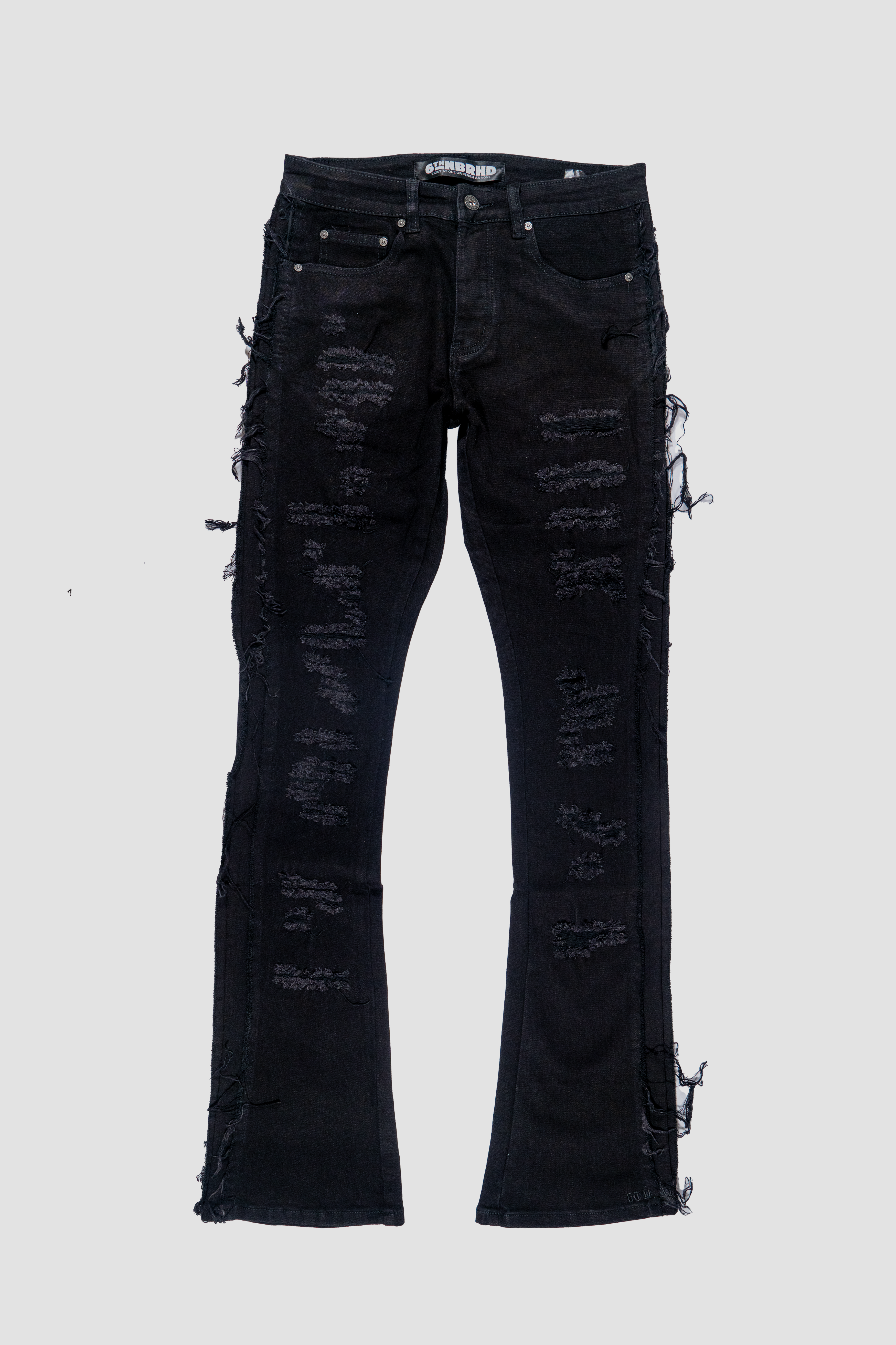 6Th Nbrhd Reconstruct Men's Jeans - Black