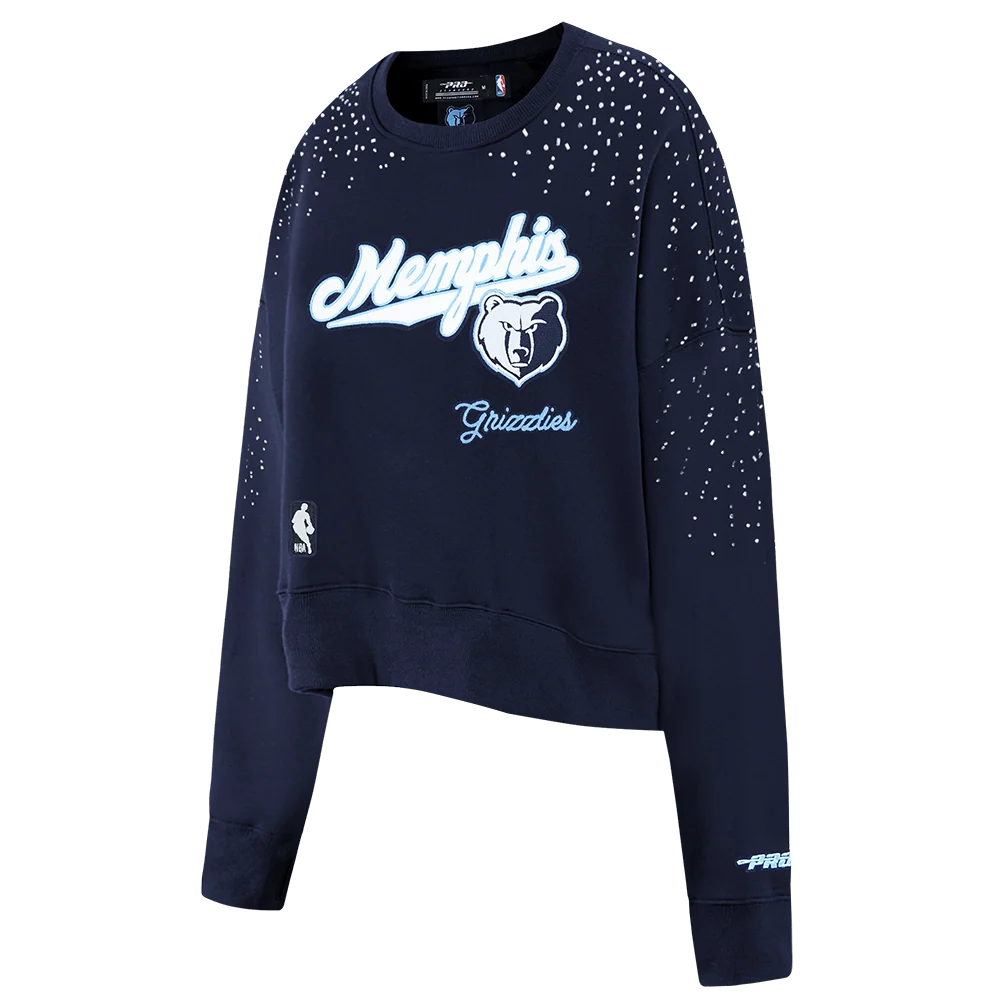 NBA MEMPHIS GRIZZLIES LEGACY WOMEN'S FLC CREWNECK