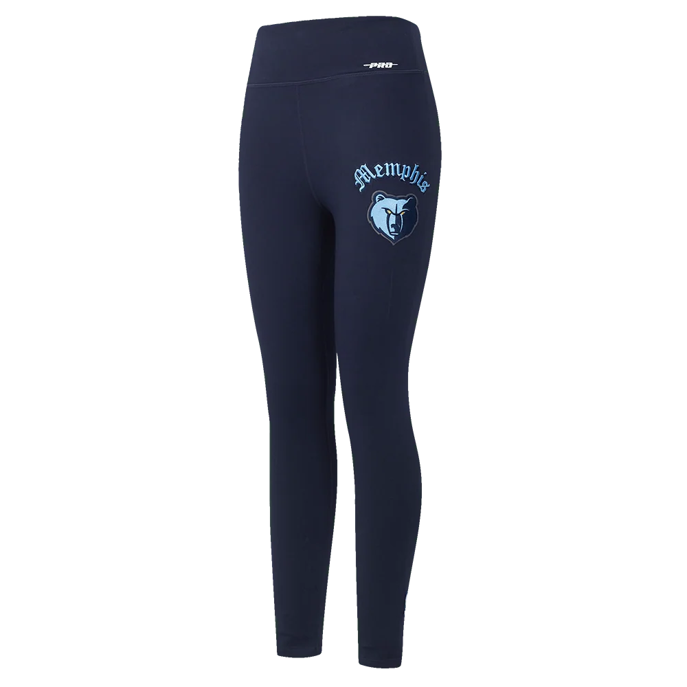 Pro Max - NBA MEMPHIS GRIZZLIES OLD ENGLISH WOMEN'S HW JERSEY LEGGING