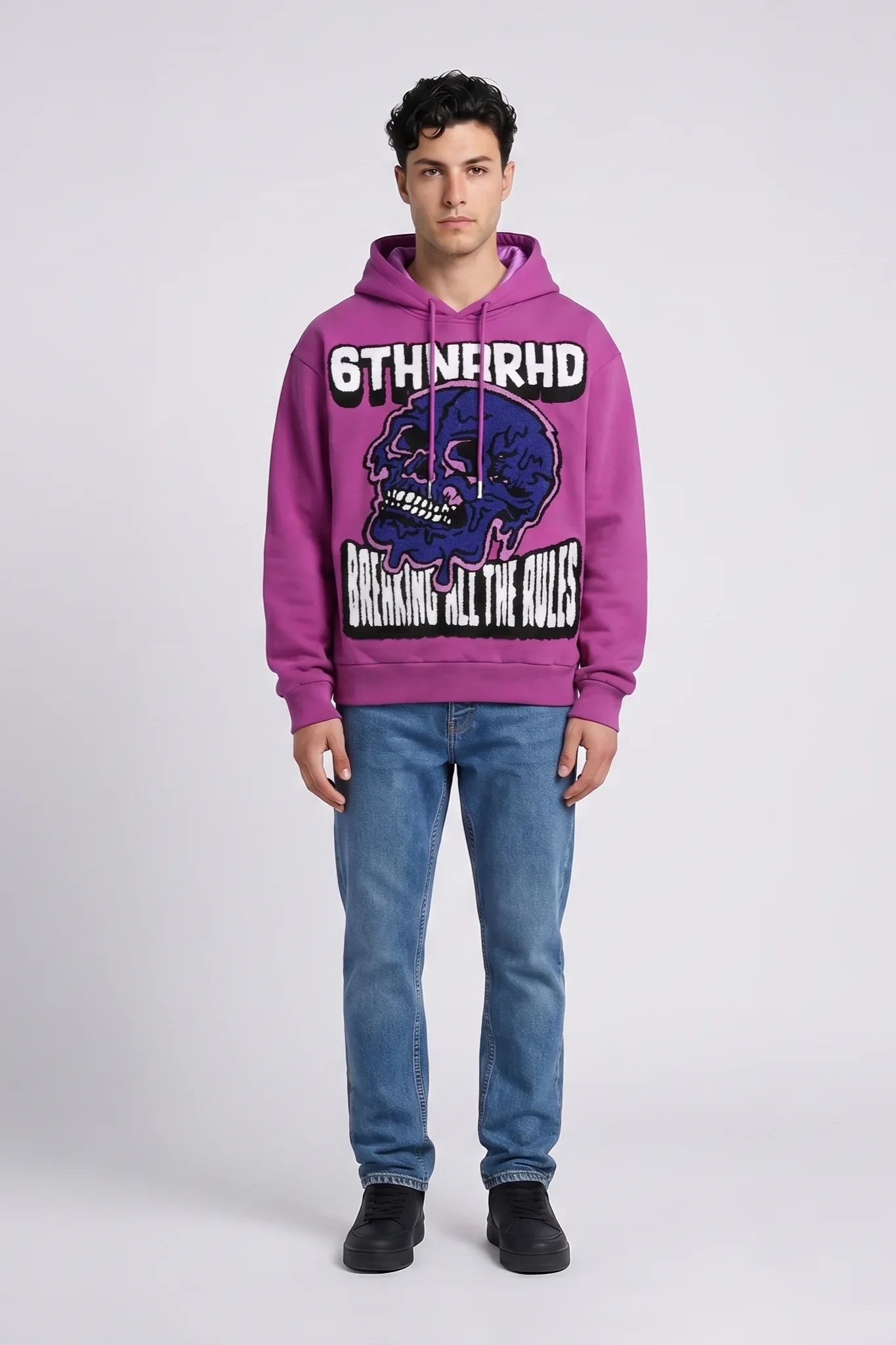 6Th Nbrhd Broken Rules Men's Hoodie