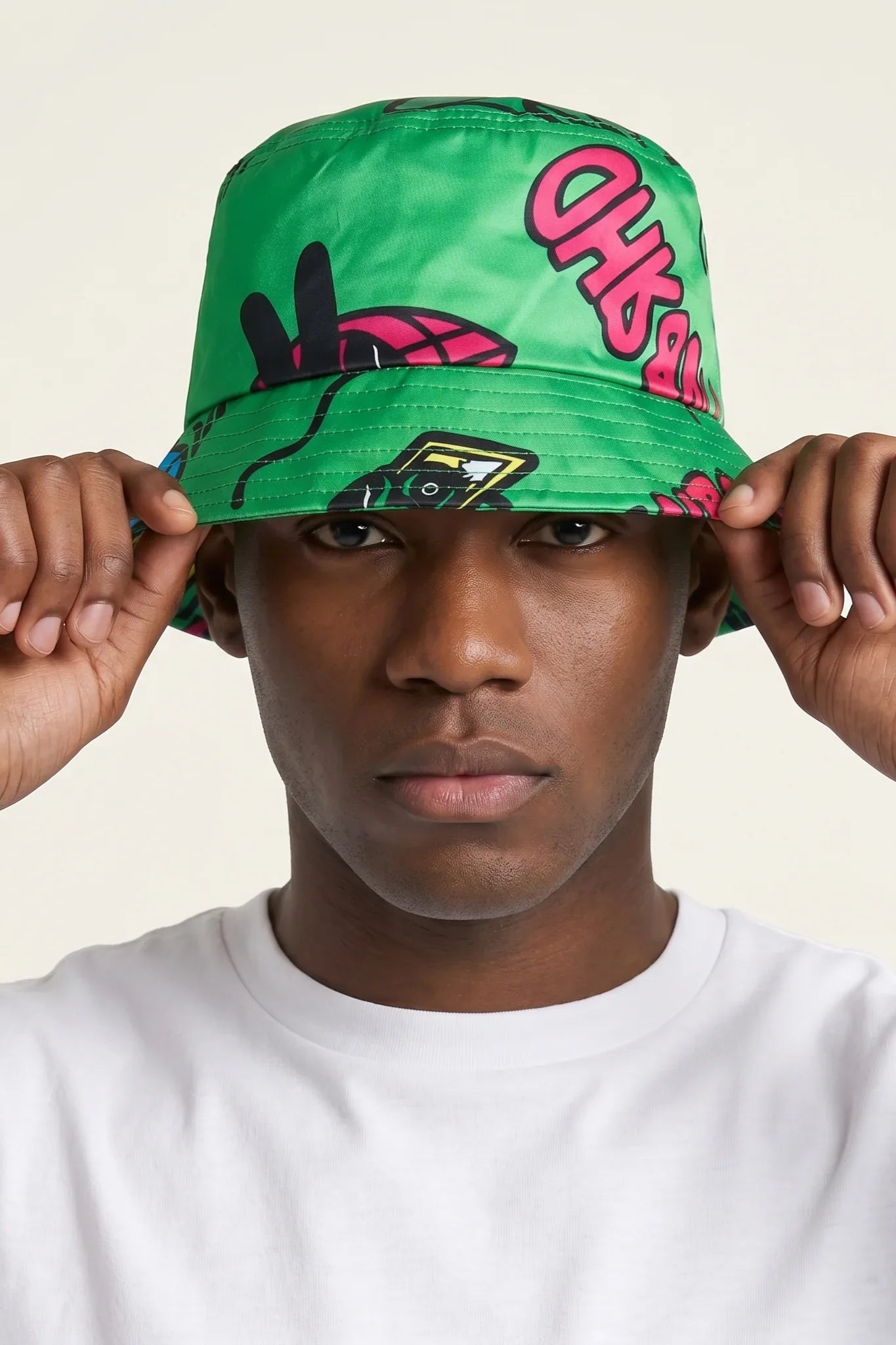 6Th Nbrhd Brush Bucket Hat