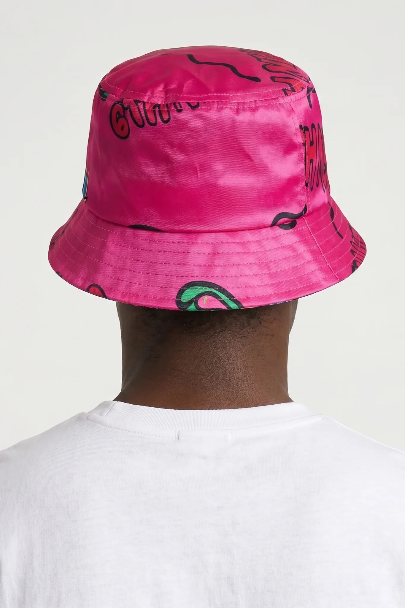 "Brush" Bucket Hat Pink