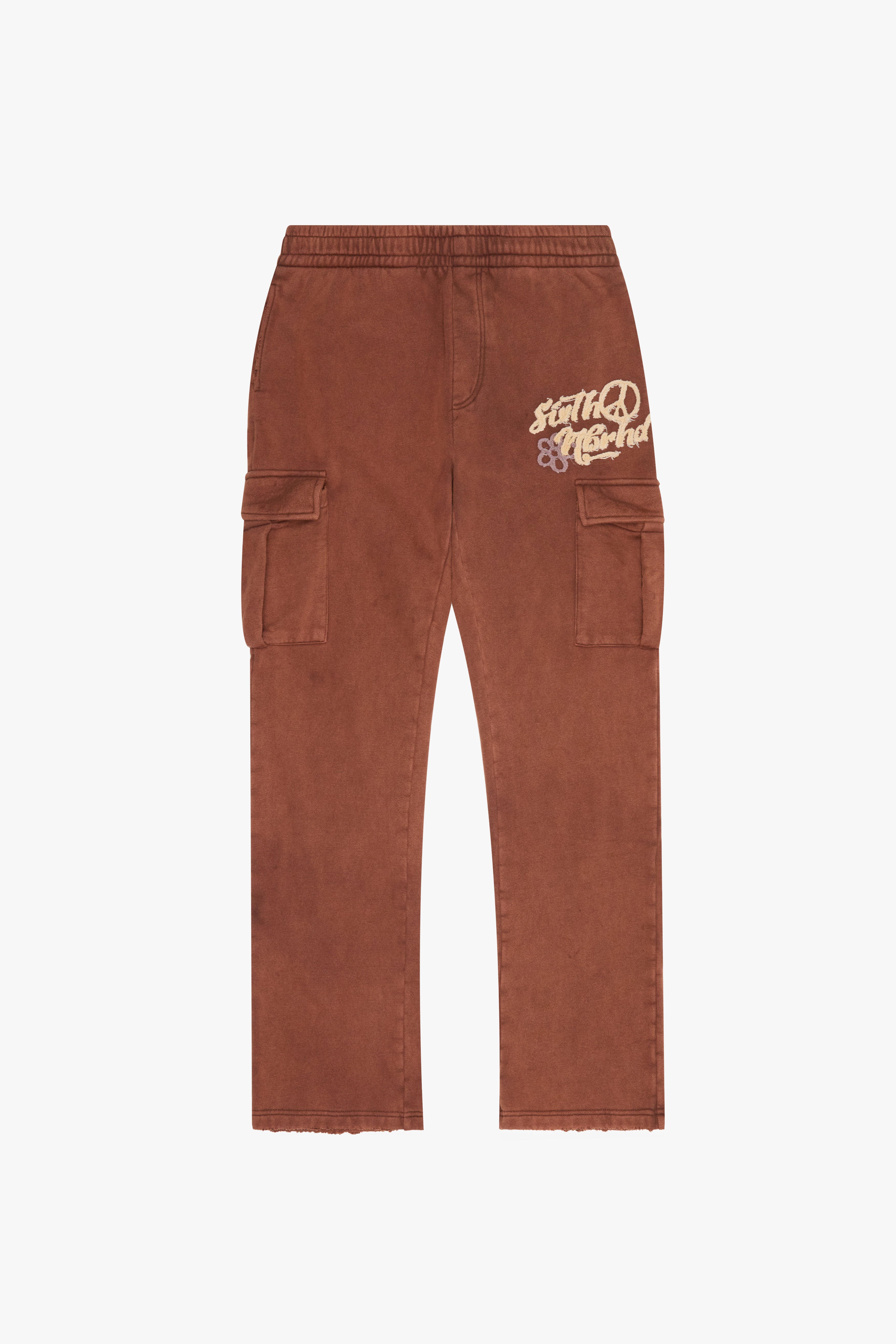6Th Nbrhd Chances Men's Cargo Pants - Brown