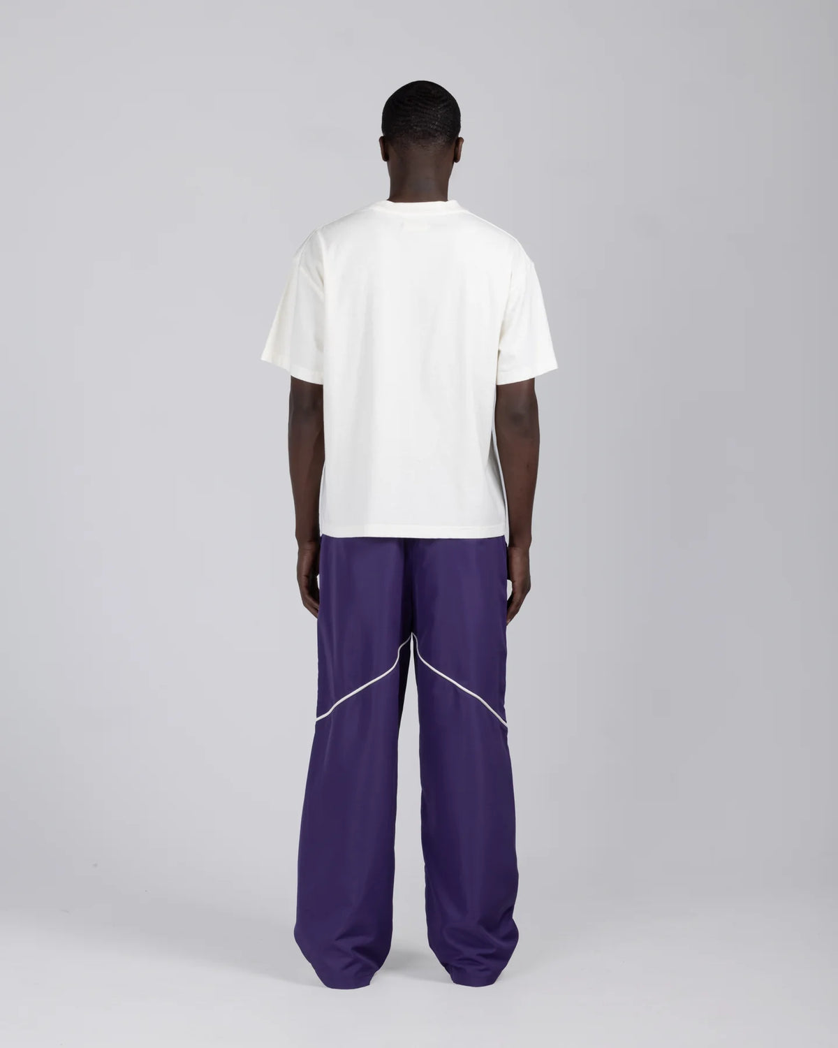 Honeycomb Ripstop Track Pant - Purple