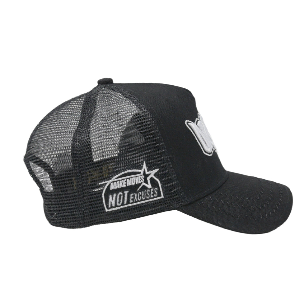 Gold Star Dream Big Trucker Hat - Black