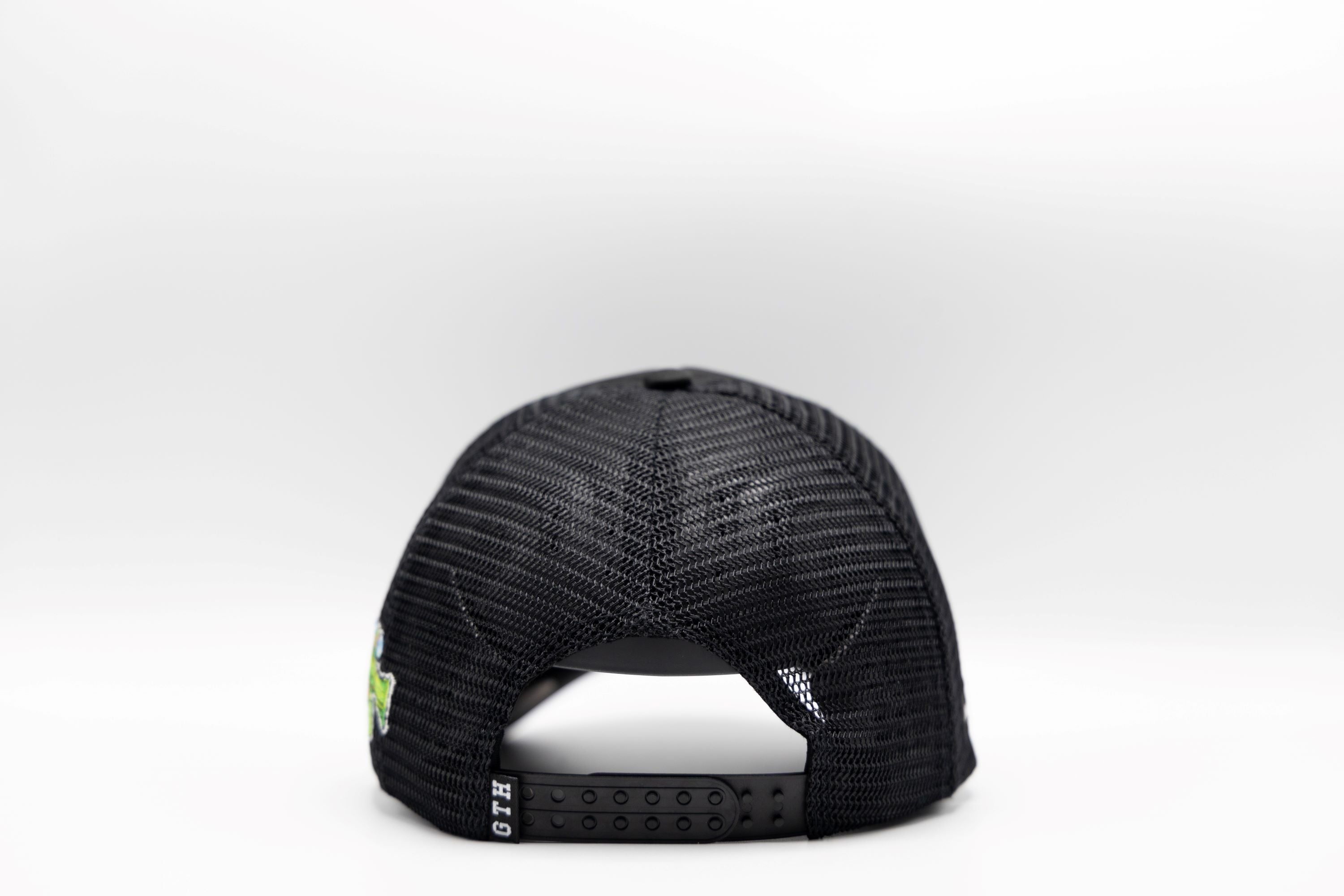 Gth Gth Puff Snapback Hat - Black