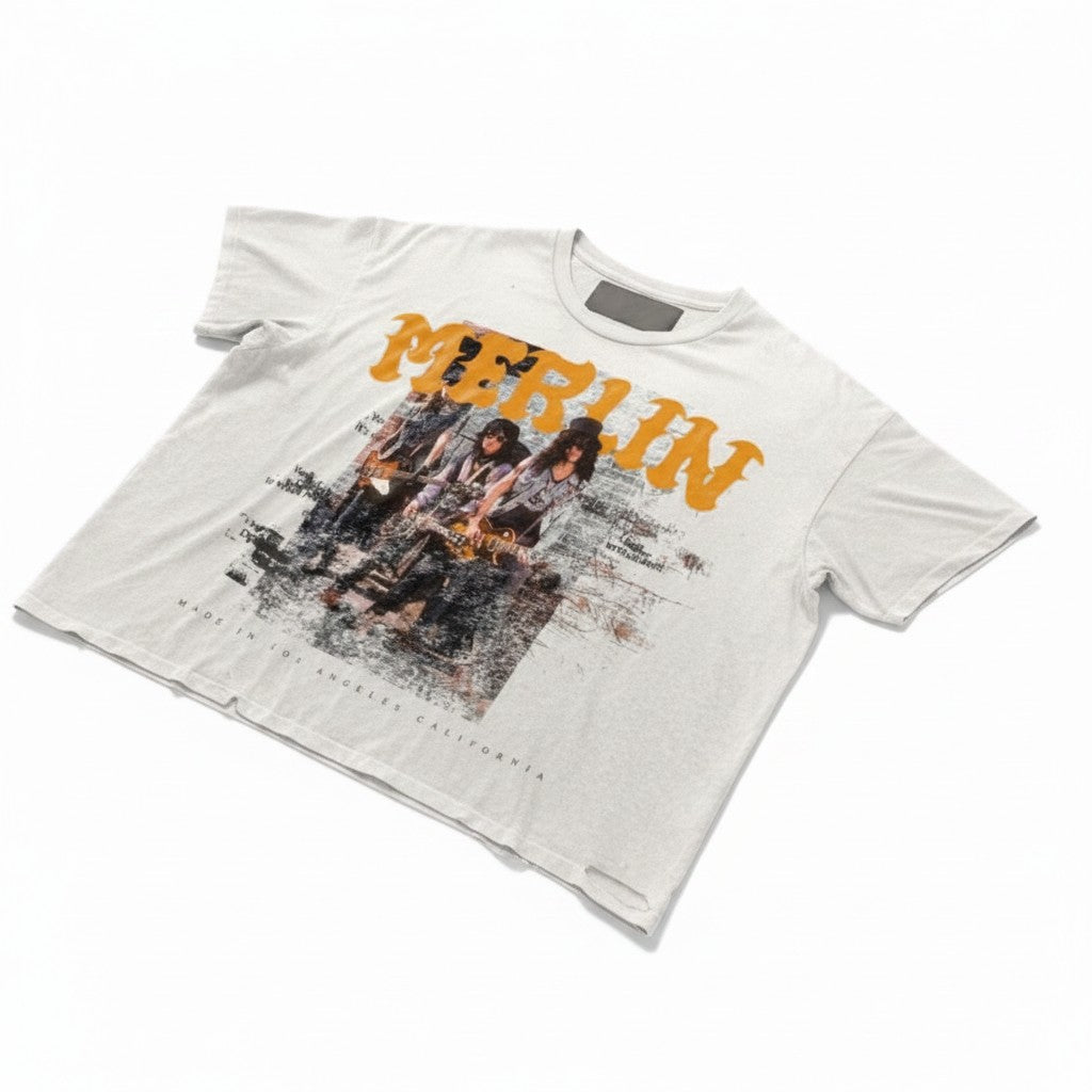Merlin Handmade Guitar Band Tee
