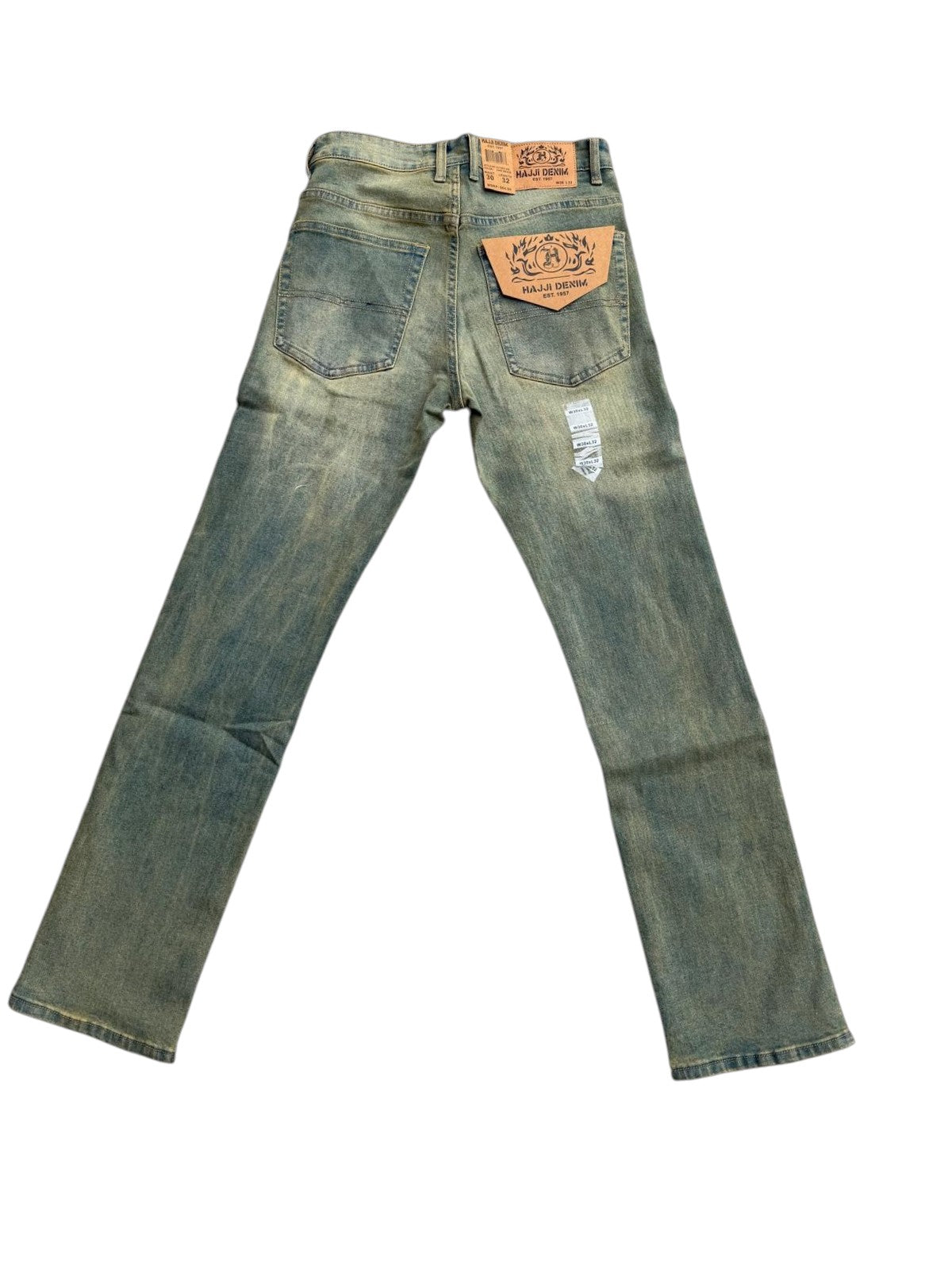 HAJJI DENIM - Men's Denim-Stretch - Dark Vintage