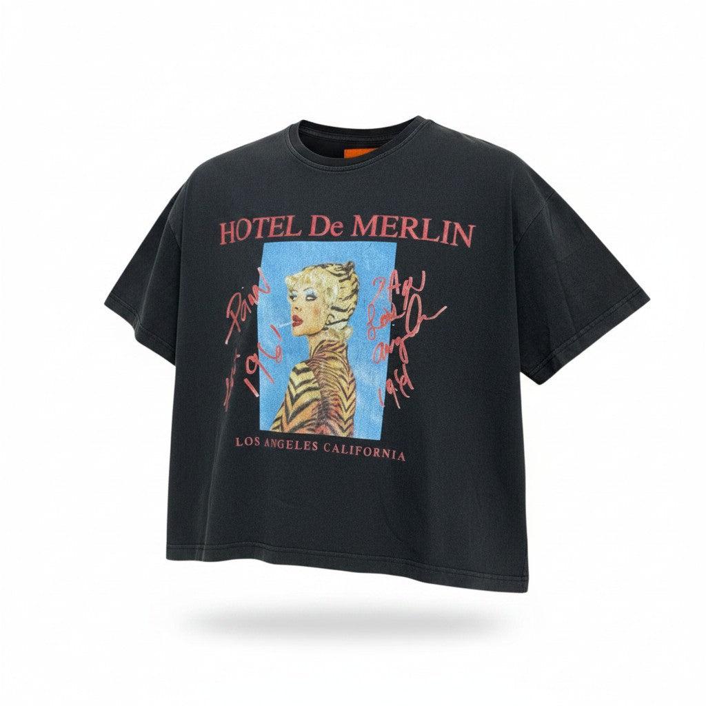 Merlins Father Pain Since 1961 Tee – Black