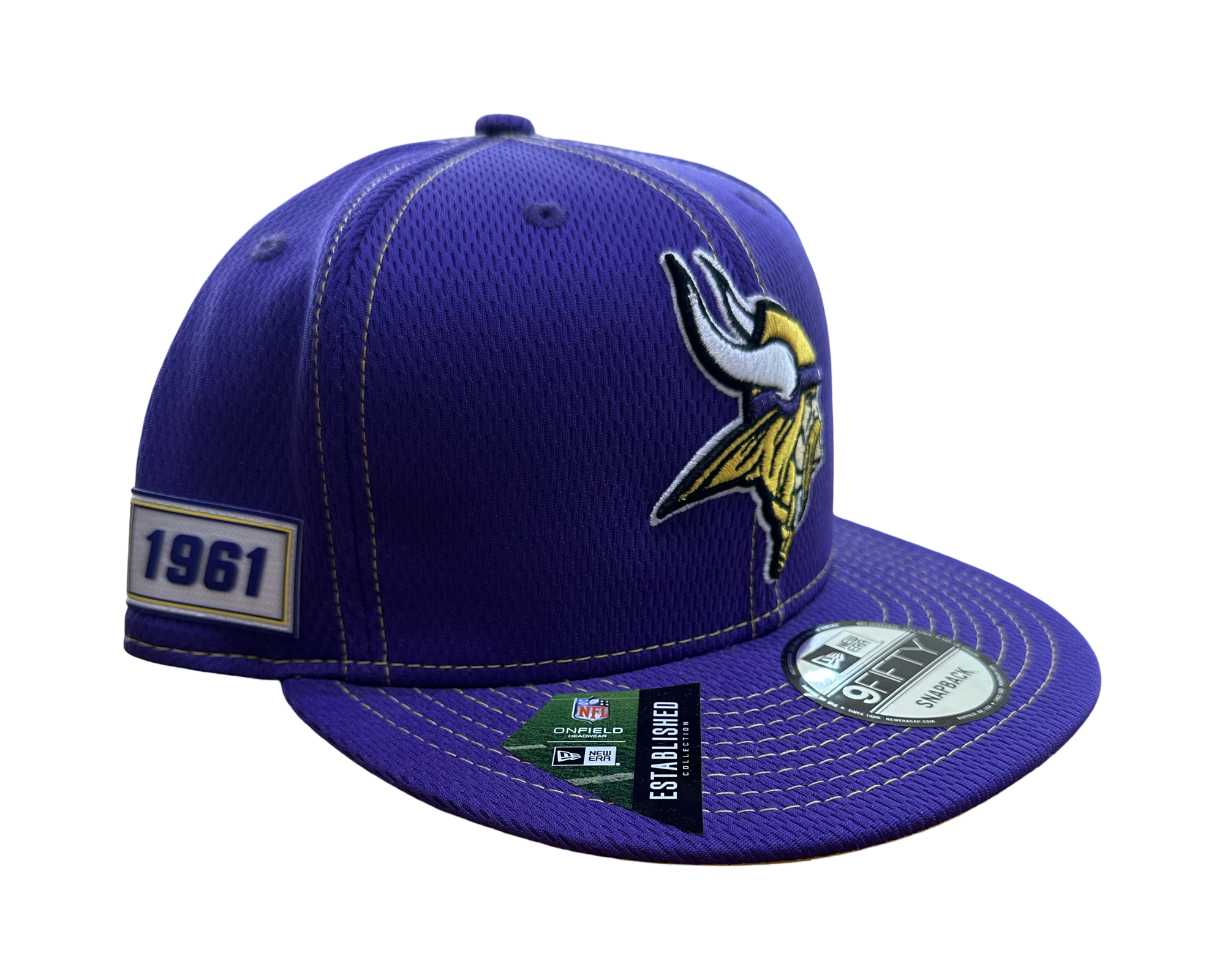 New Era Minvik Otc Snapback Hat - Purple