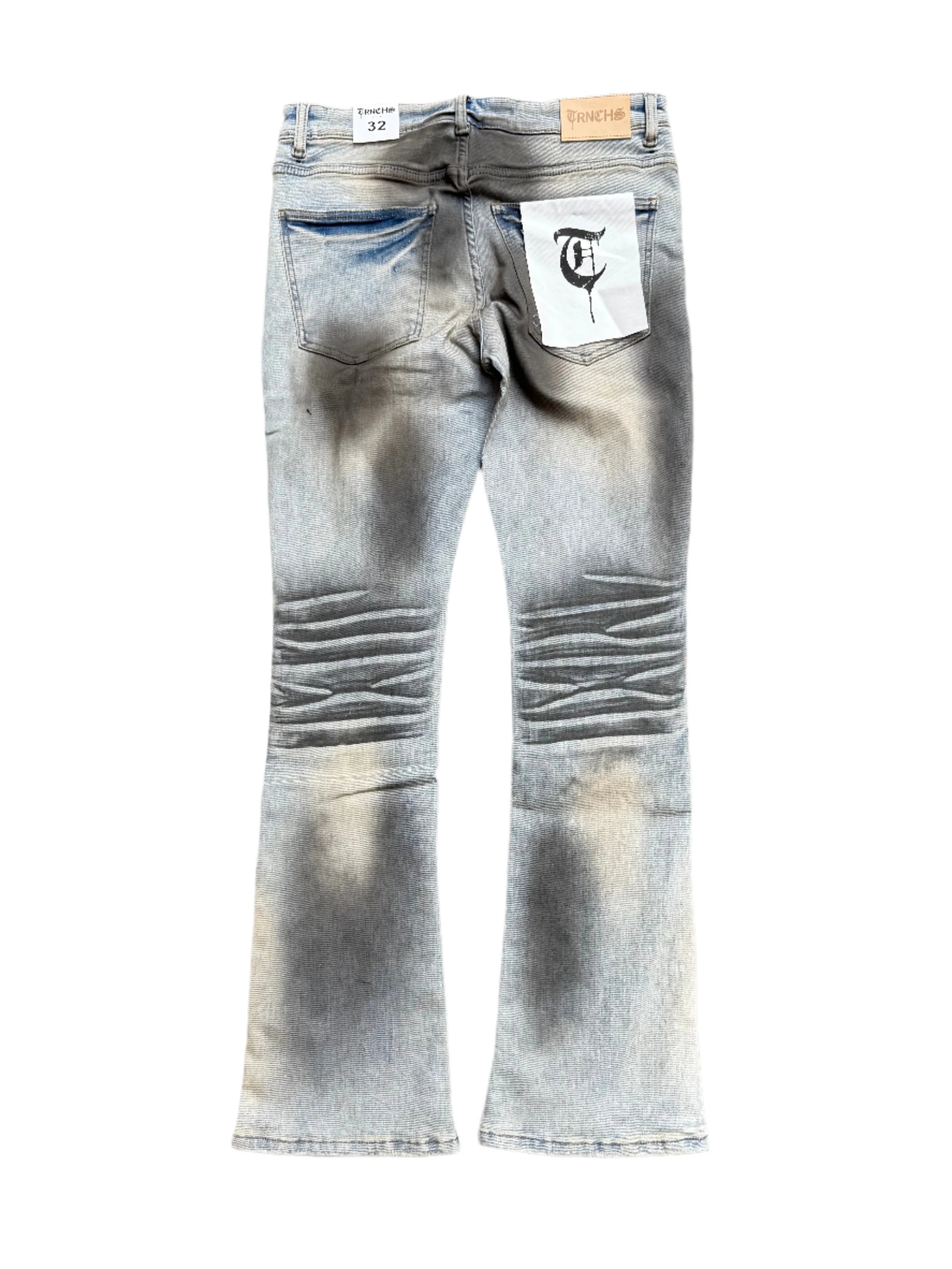 Trnchs Faded Order Denim Men's Jeans - Acid Wash