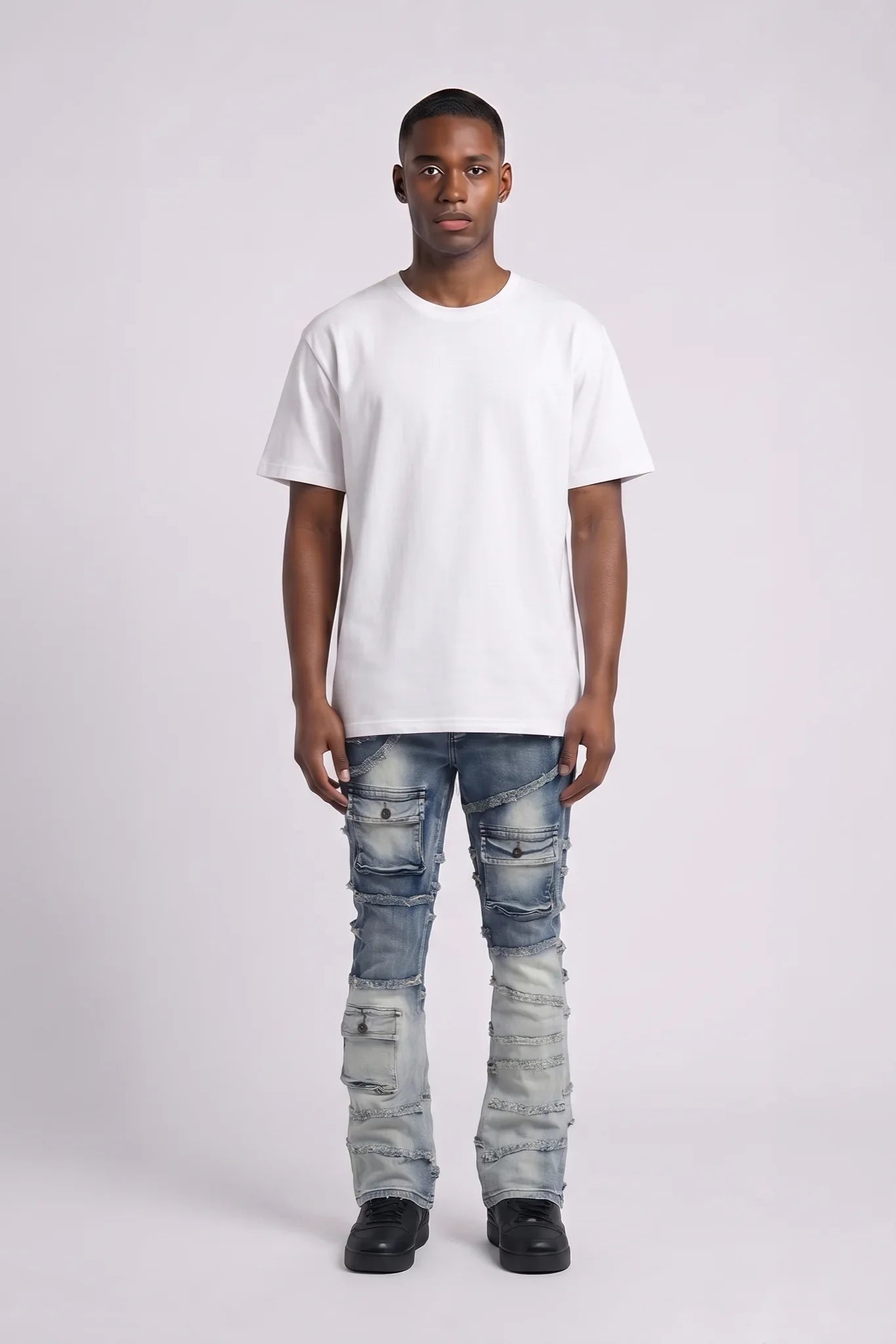 6Th Nbrhd Immortal Men's Jeans - Distressed Wash