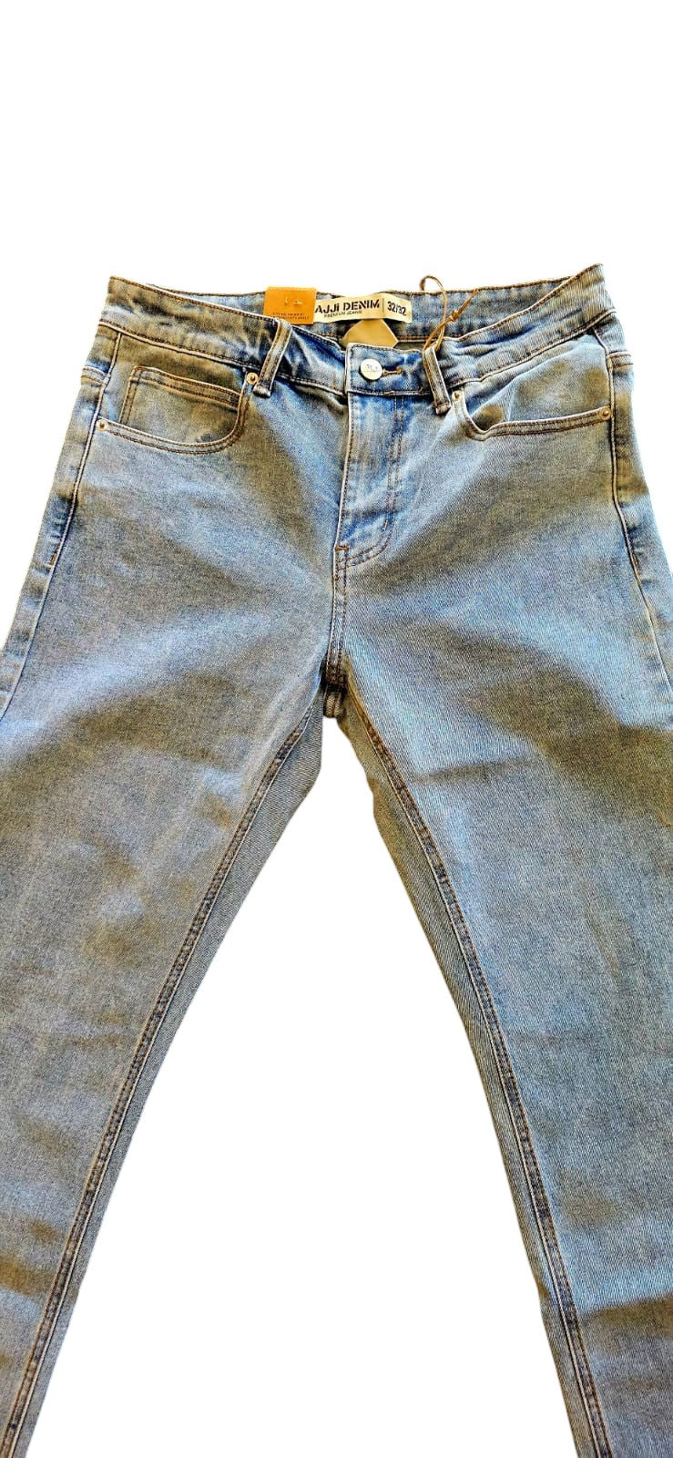 HAJJI DENIM - Men's Denim-Stretch - Light WASH