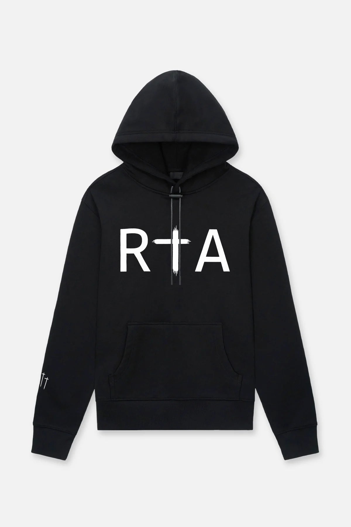 Rta Triple Cross Hoodie - Logo Black