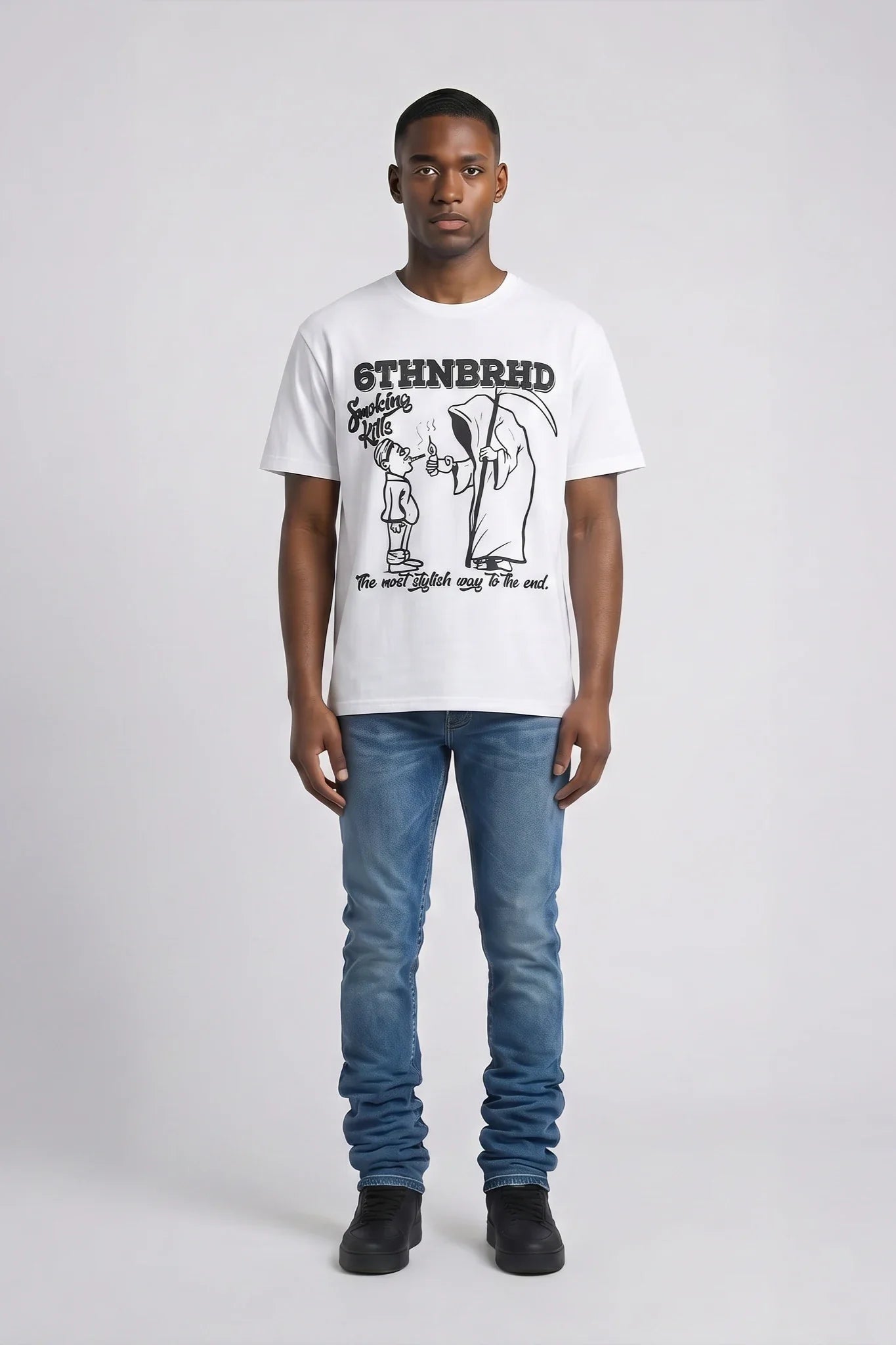 6Th Nbrhd No Smokes Men's T-Shirt