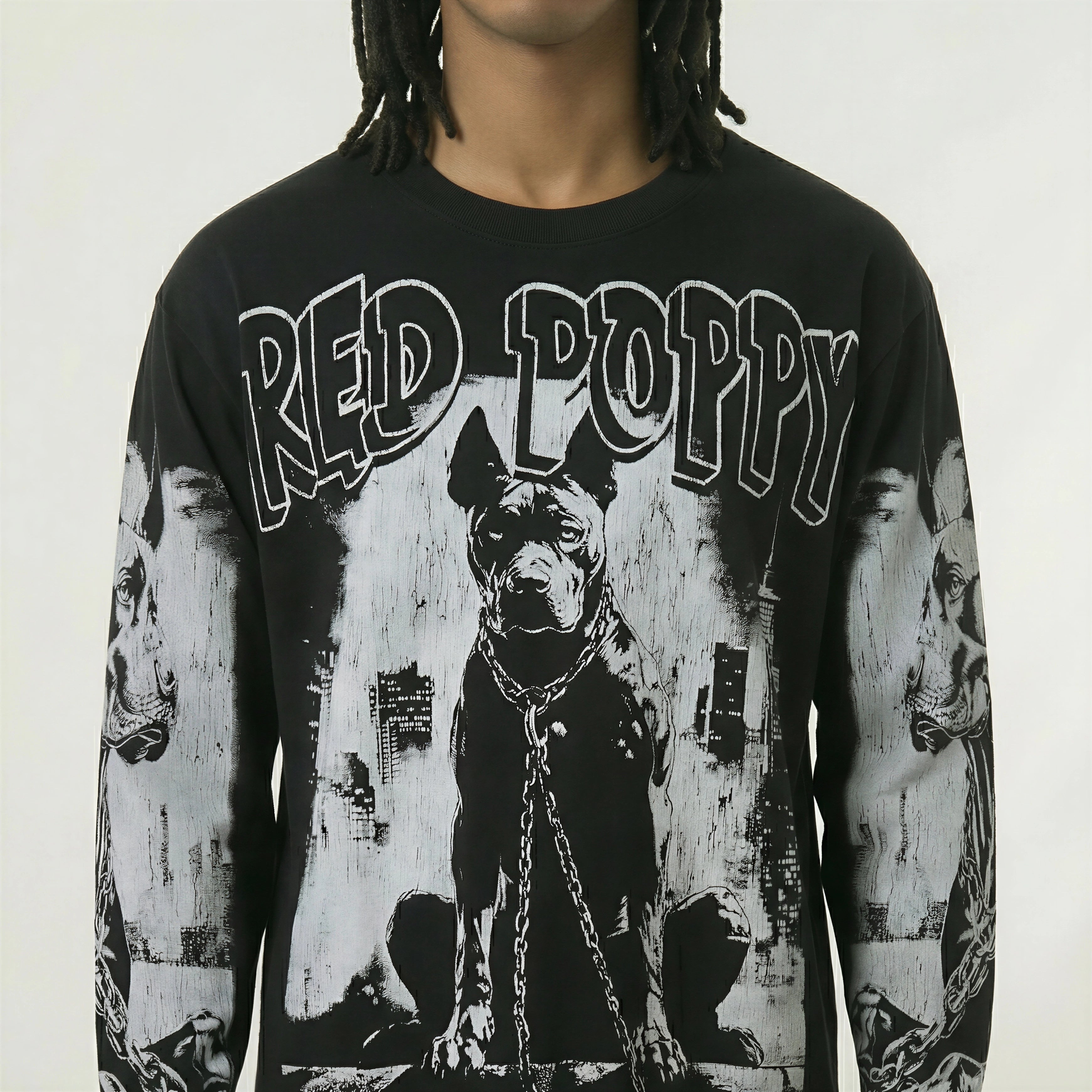 Red Poppy Sweatshirt