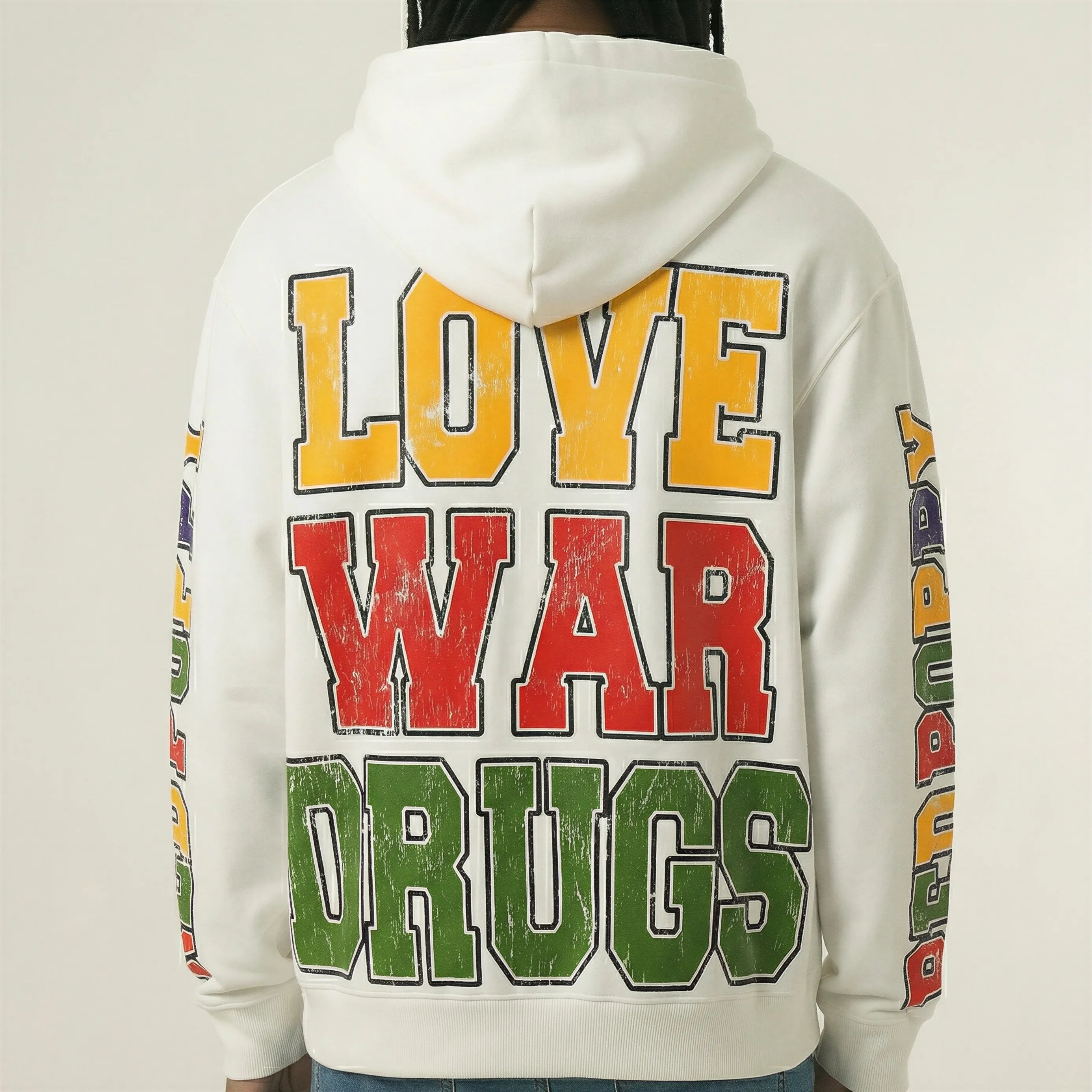 Red Poppy Rp-23 Hoodie - White