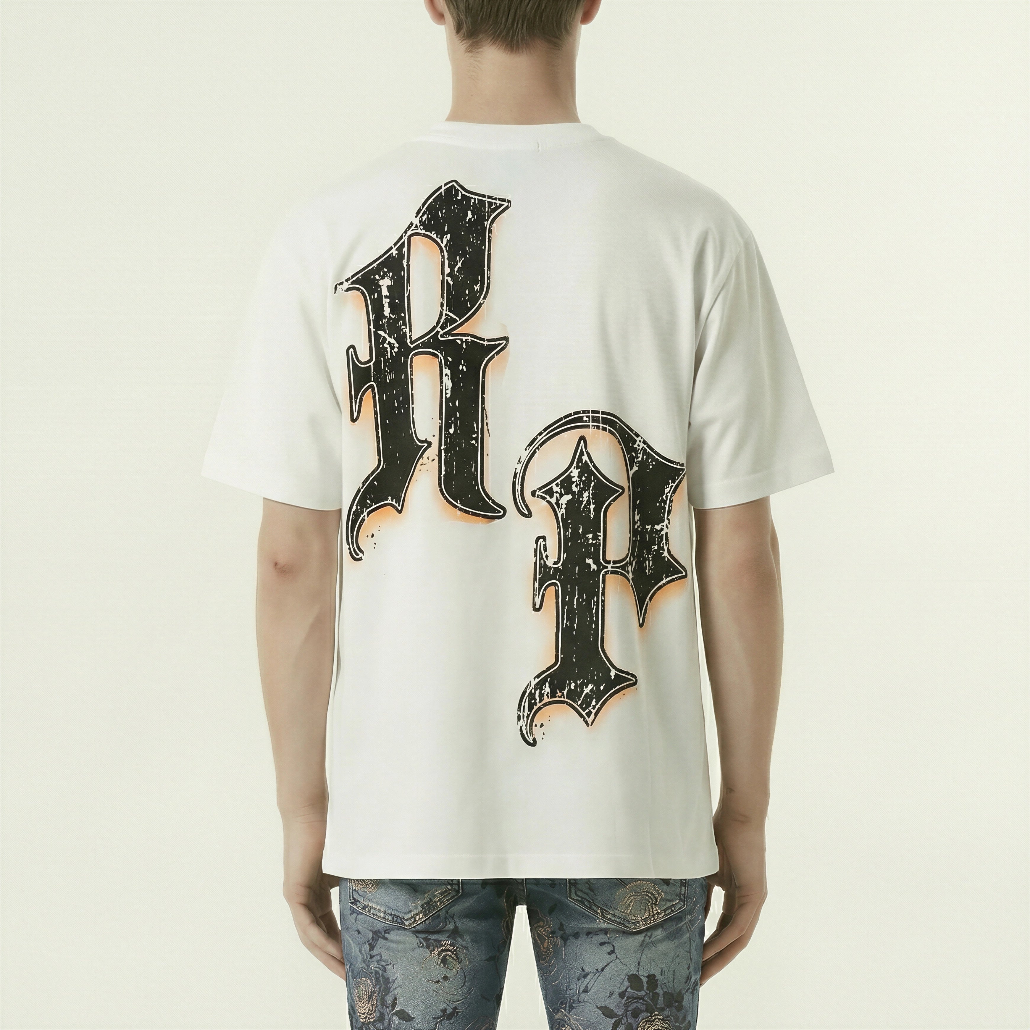 Red Poppy T-Shirt - White