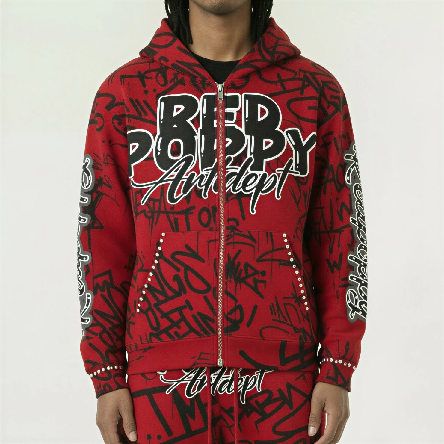 Red Poppy Hoodie