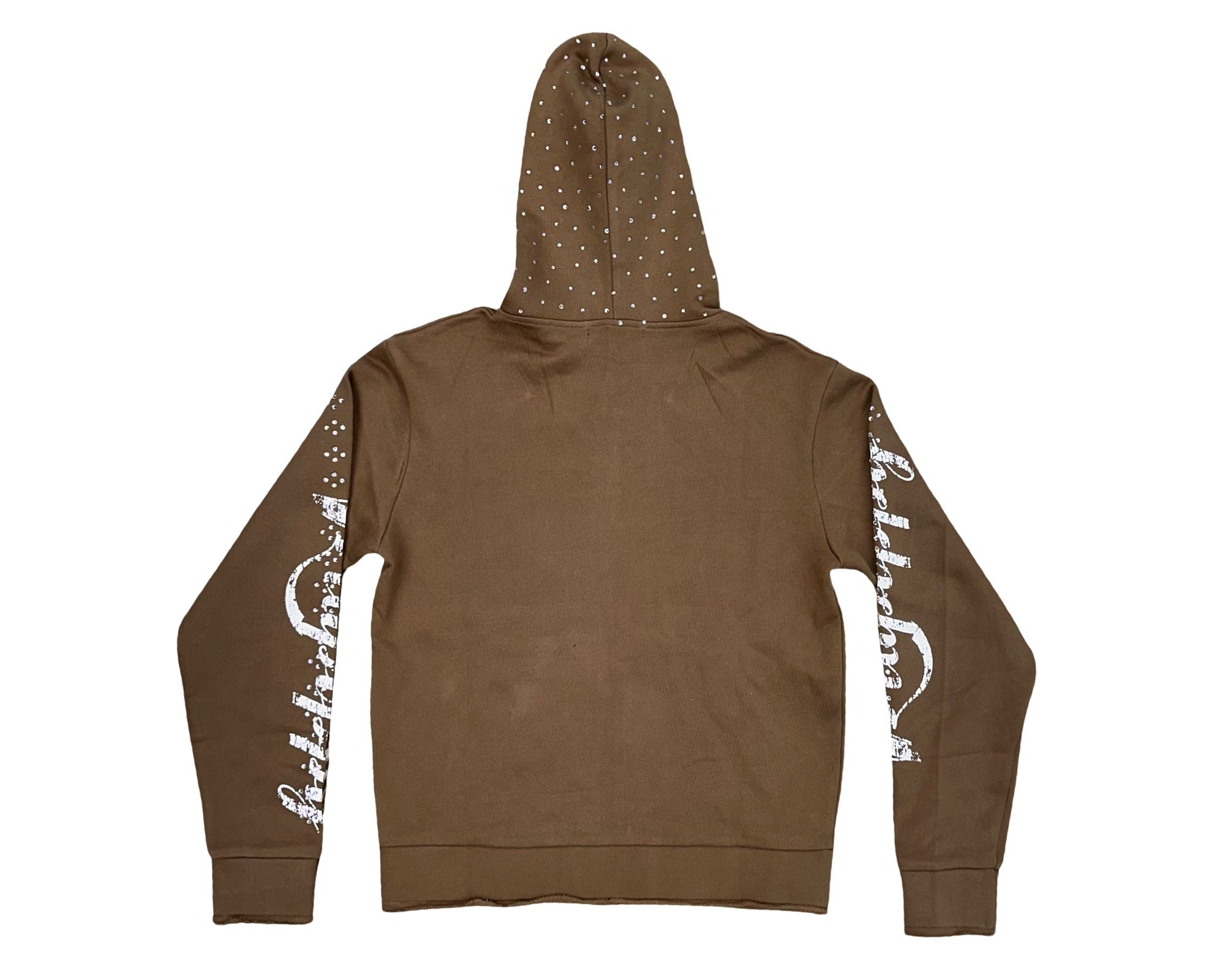 Red Poppy Men's Brown Hoodie