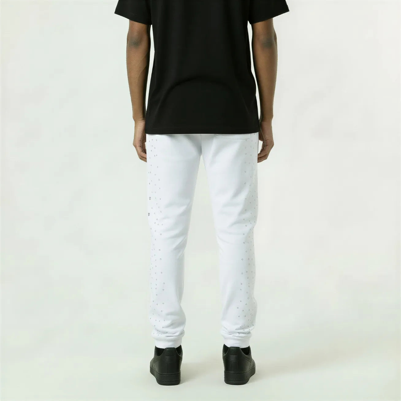 Red Poppy Sweatpants - Gray