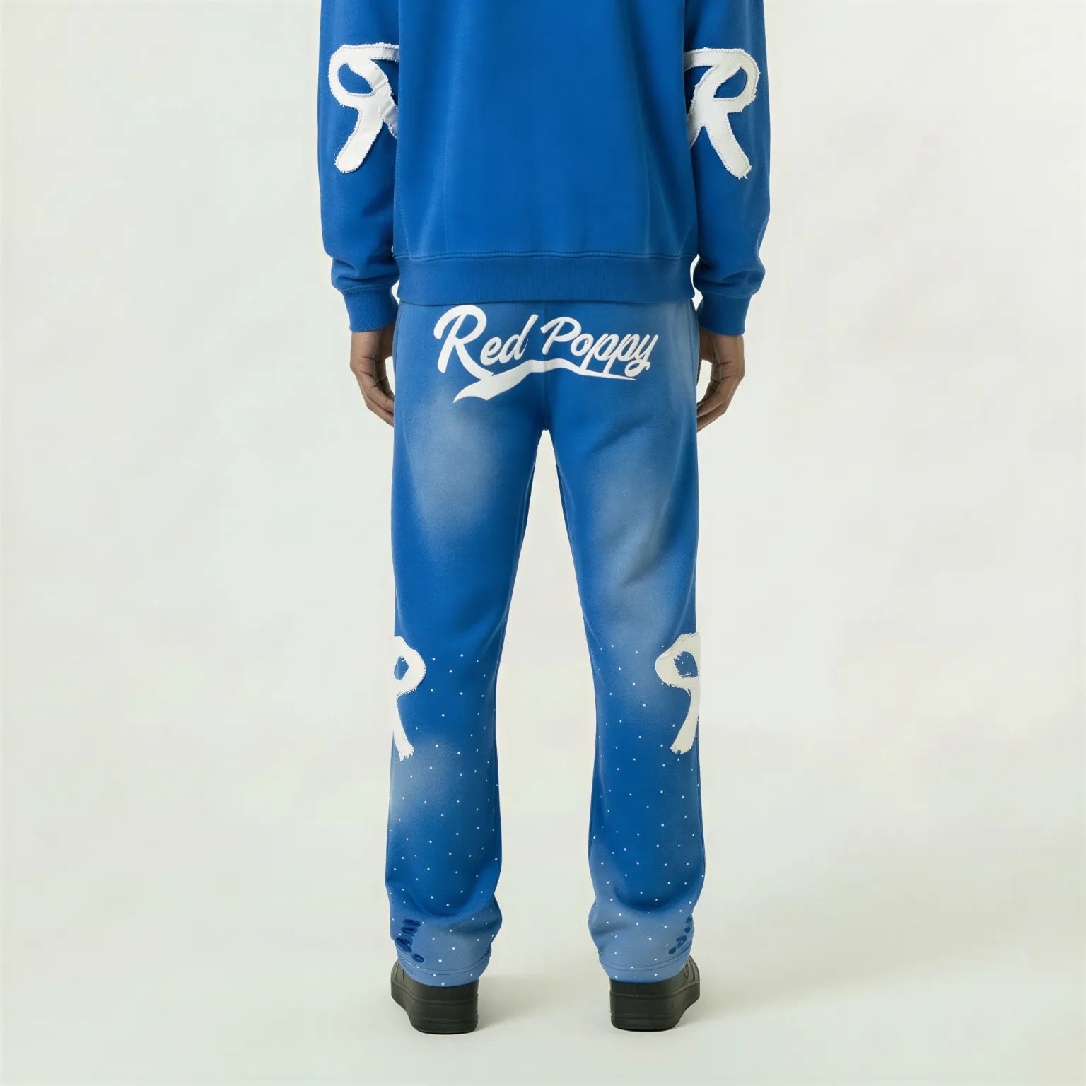 Red Poppy Logo Sweatpants - Graphic