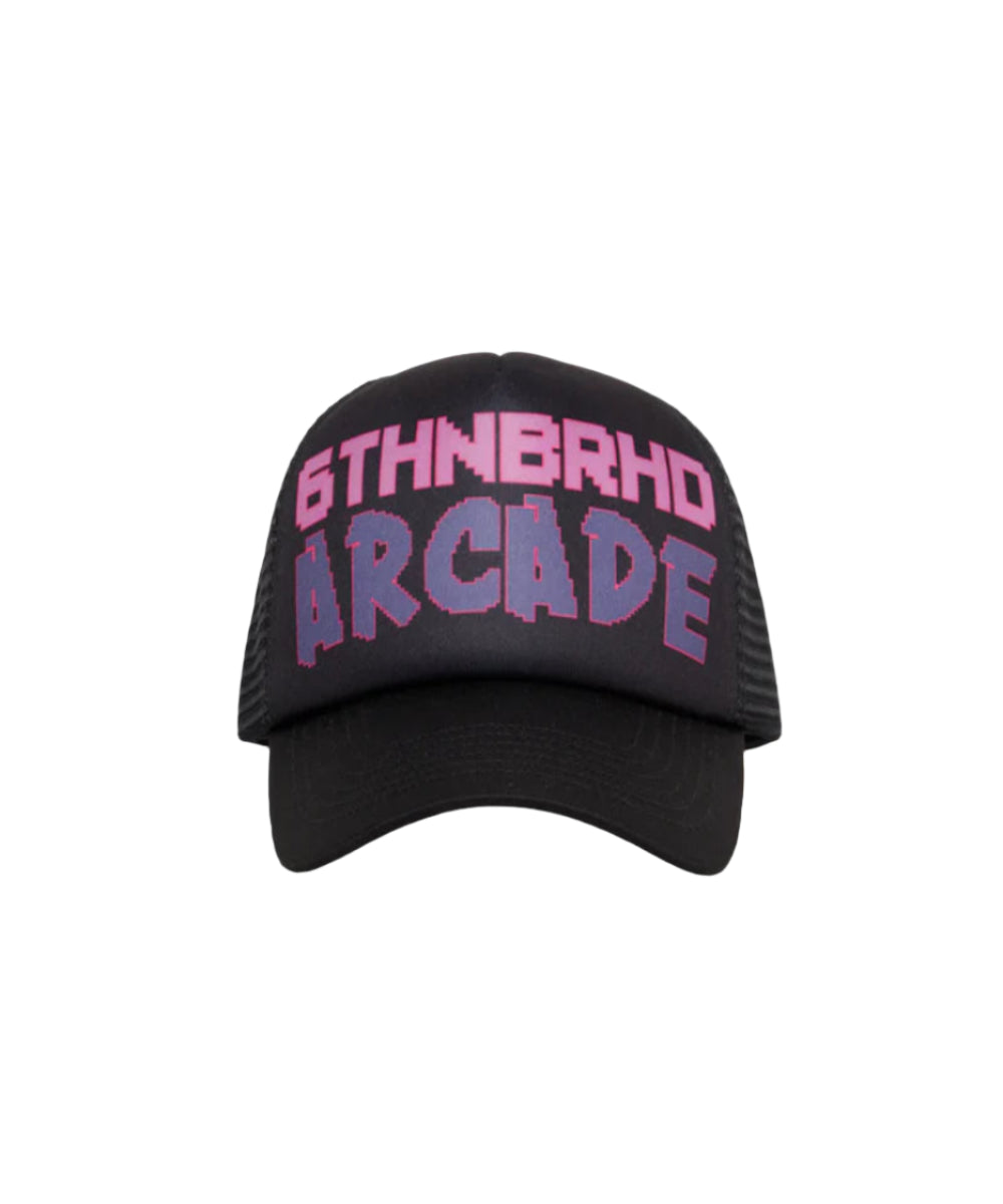 6Th Nbrhd "Player 1" Snapback Hat - Black