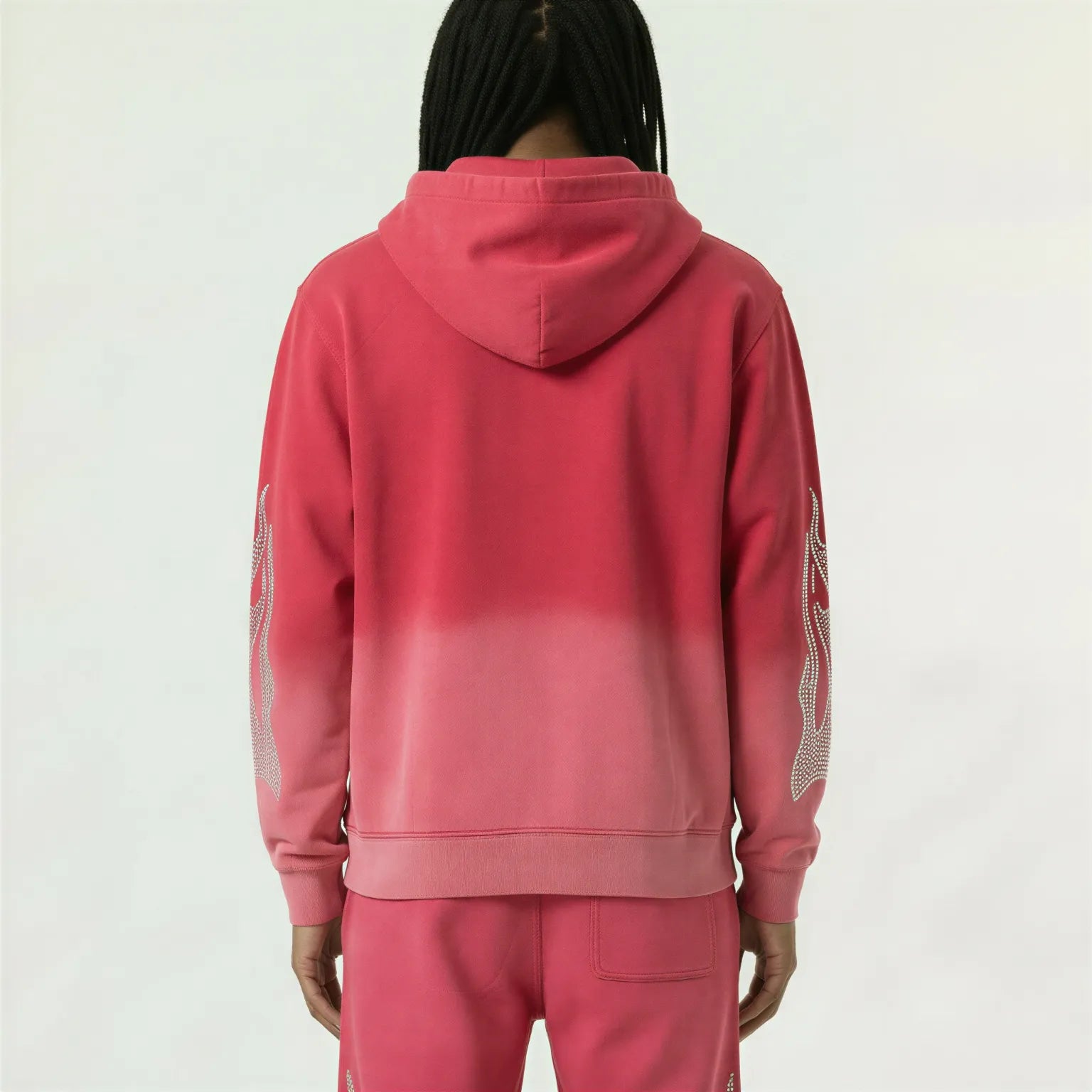 Red Poppy Hoodie - Red Color