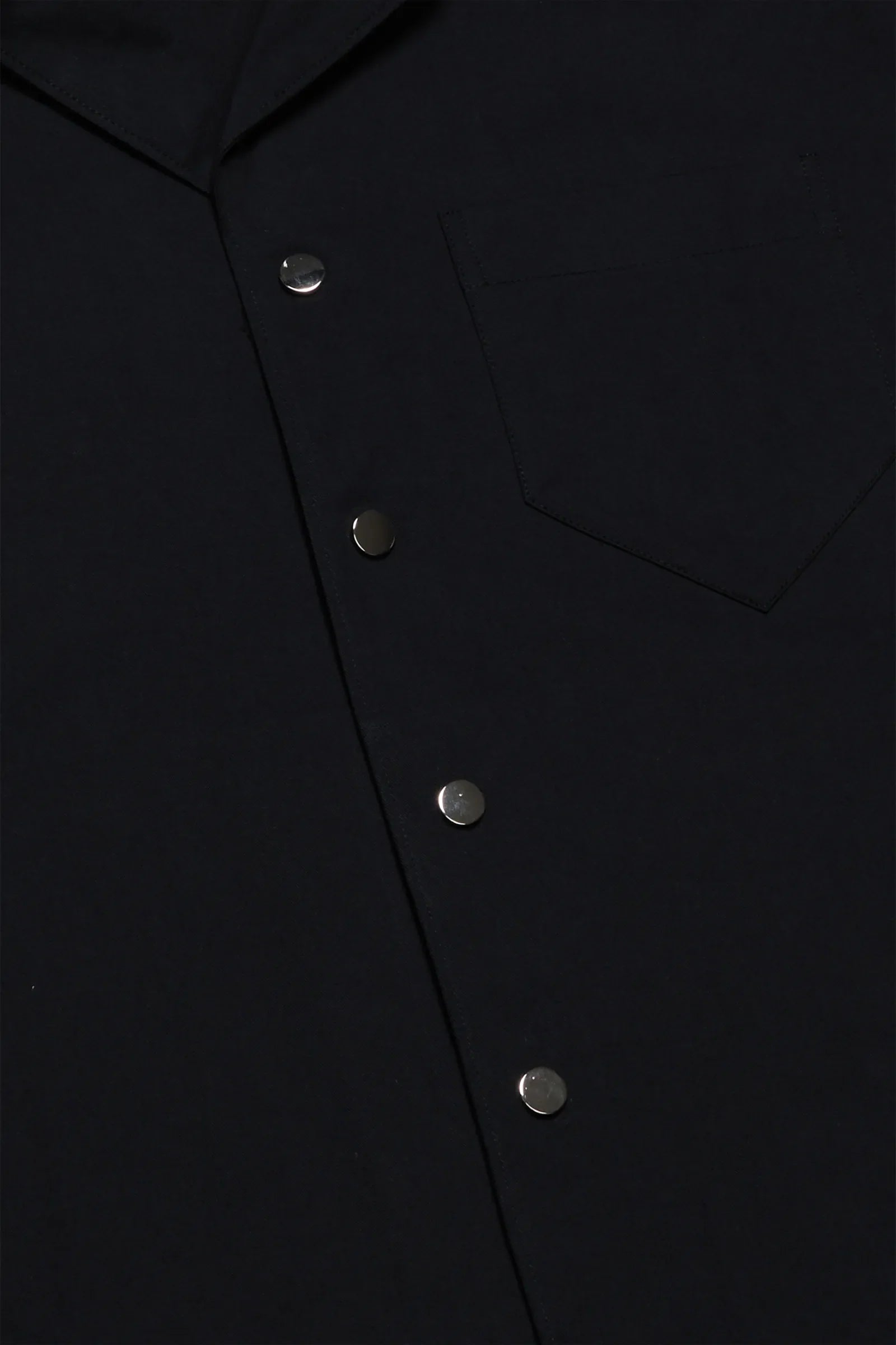 Silnt Chptrs "No Peace Black Button Down" Men's Shirt - Black