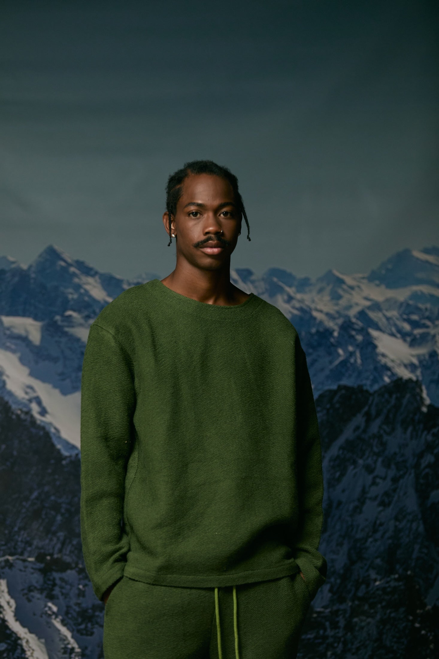 Silnt Chptrs "Wilder" Shirt - Olive Color