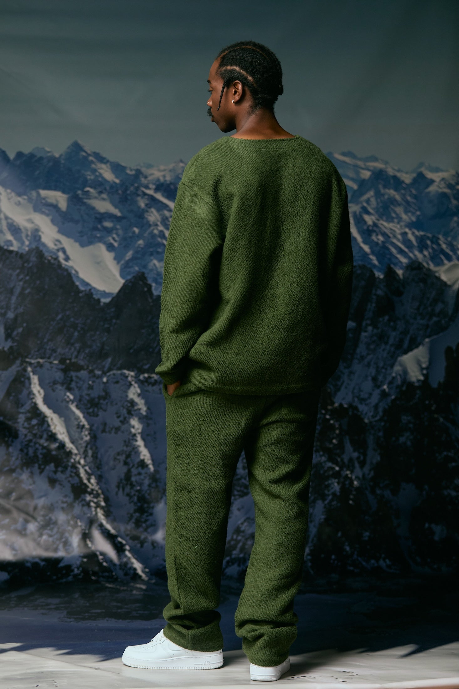 Silnt Chptrs "Mustang" Sweatpants - Olive Color