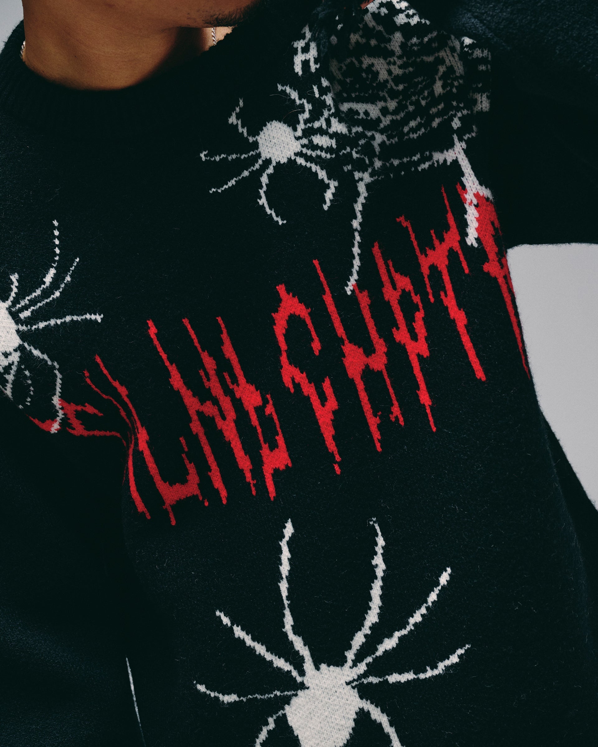 Silnt Chptrs "Widows" Sweater - Black