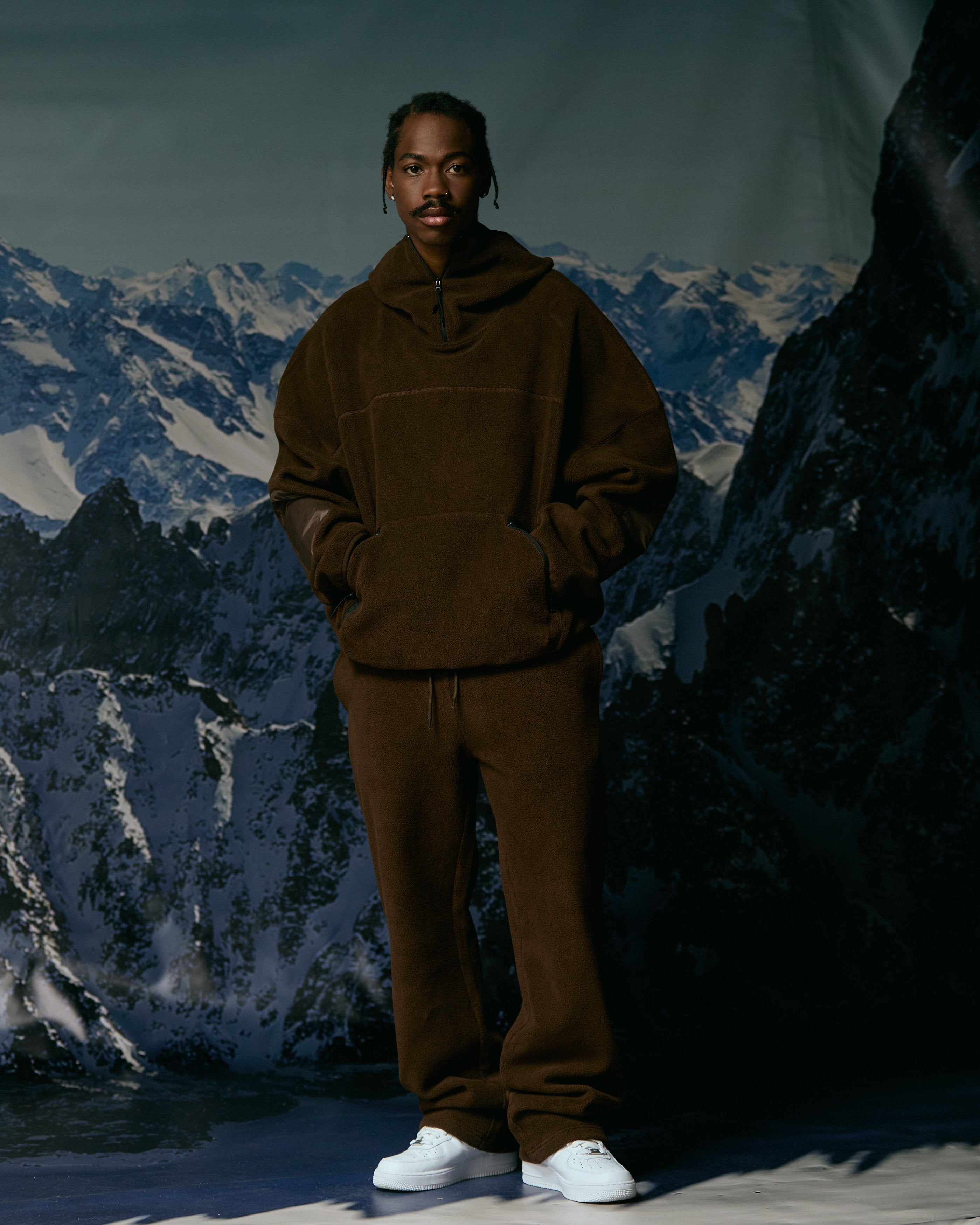 Silnt Chptrs "Sledged" Hoodie - Brown