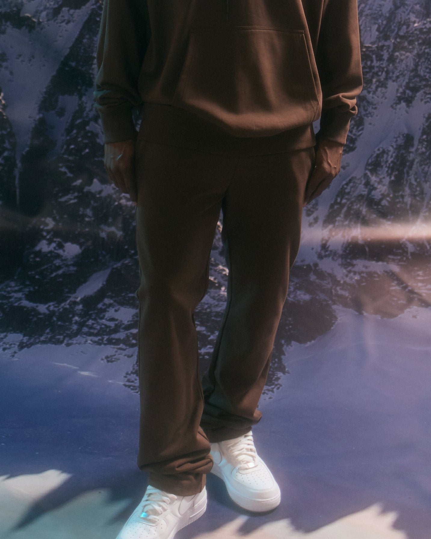 Silnt Chptrs "Sure" Sweatpants - Brown