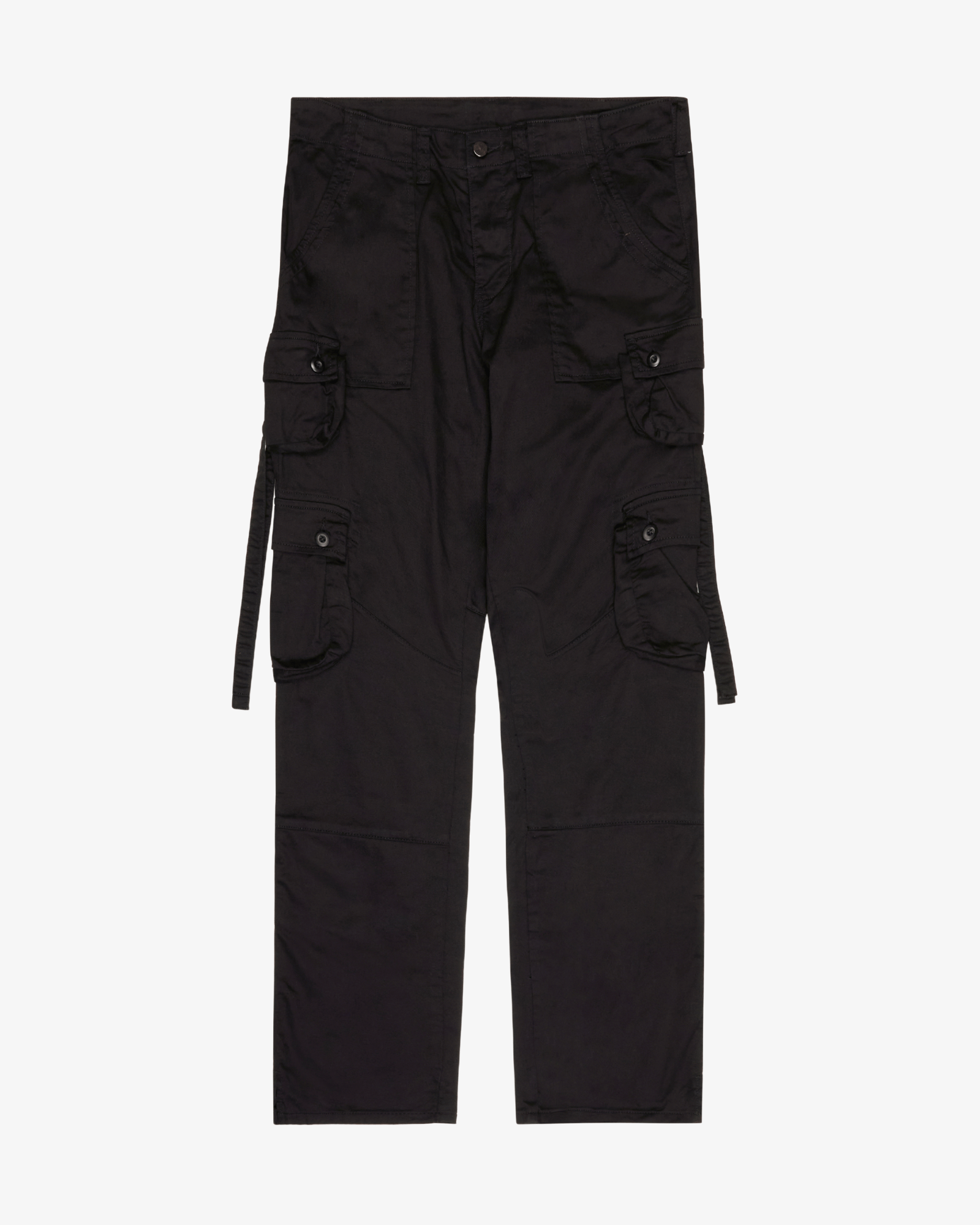 Silnt Chptrs Pocket Cargo Pants - Skinny Fit Black