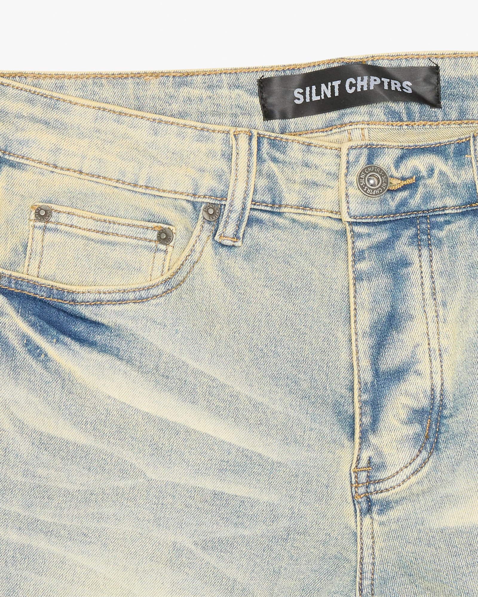 Silnt Chptrs Jeans - Light Wash