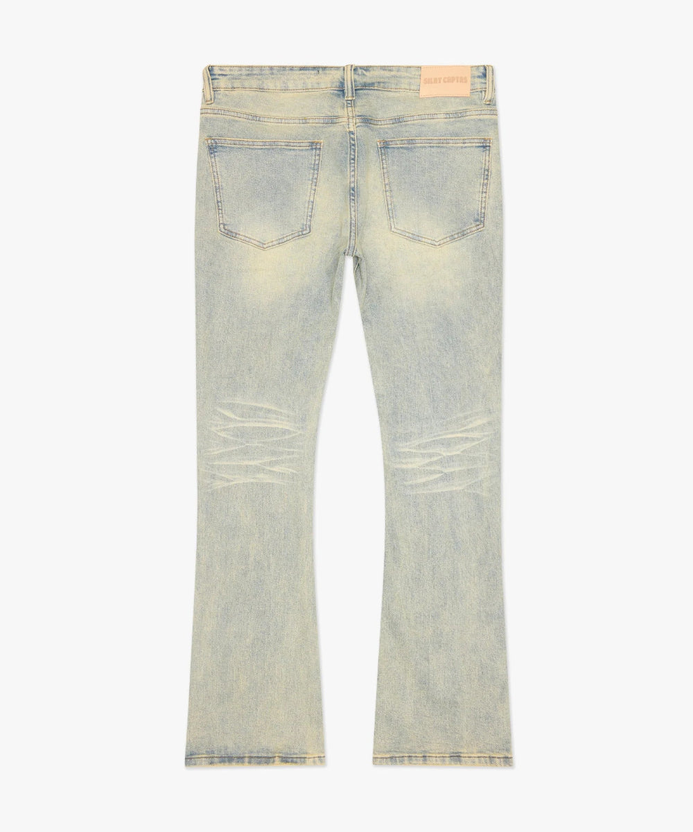 Silnt Chptrs "Chptrs. Stacked" Jeans - Flared