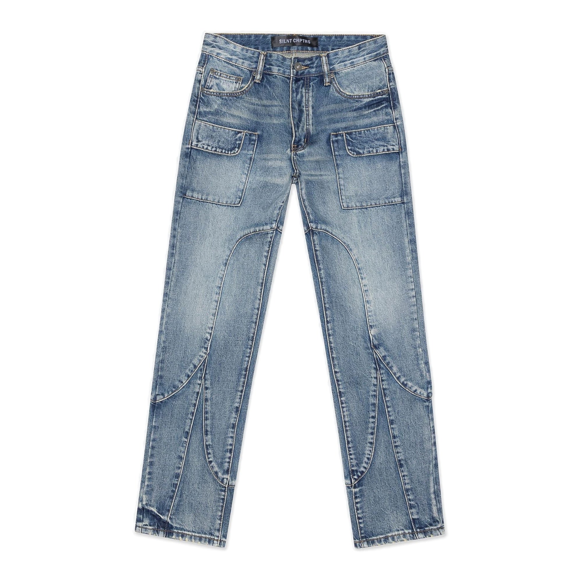 Silnt Chptrs "Sc-J3-005" Jeans - Light Wash