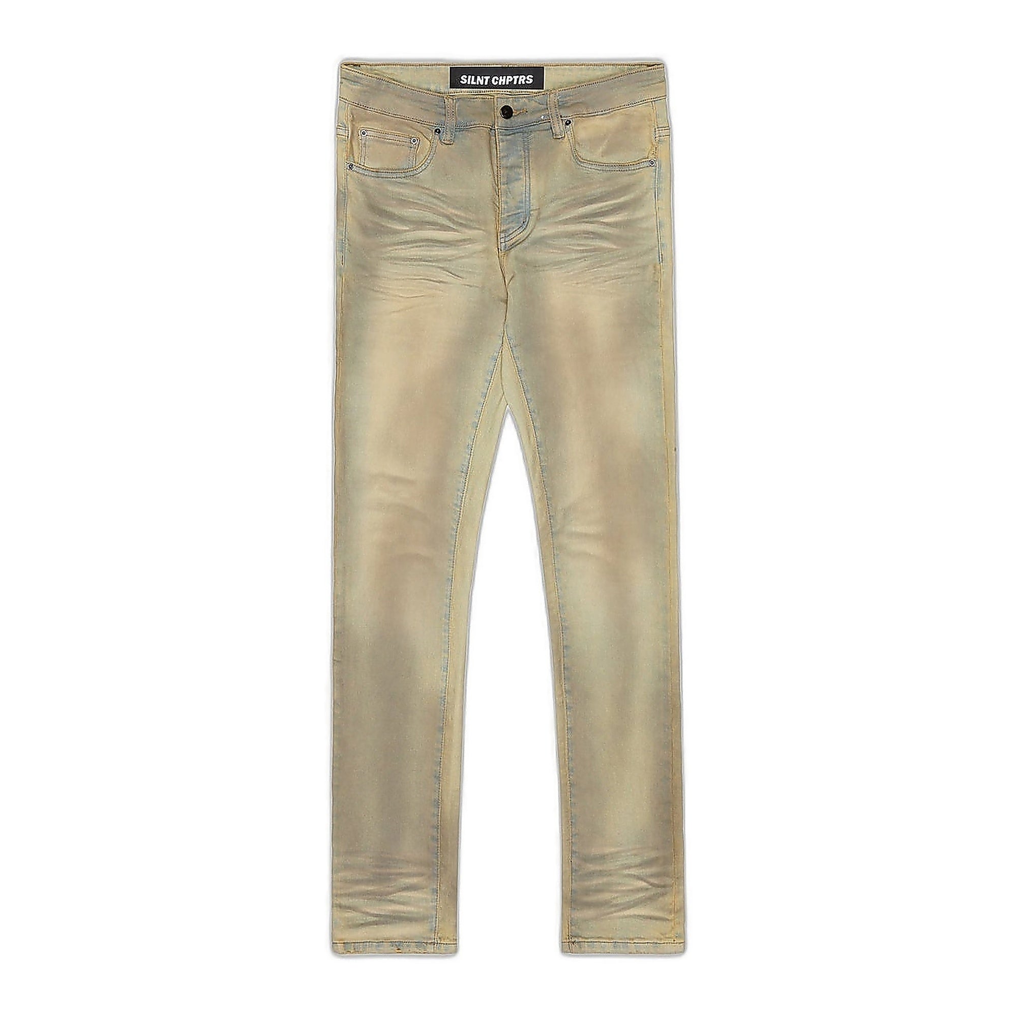 Silnt Chptrs "Evacuate" Jeans - Beige