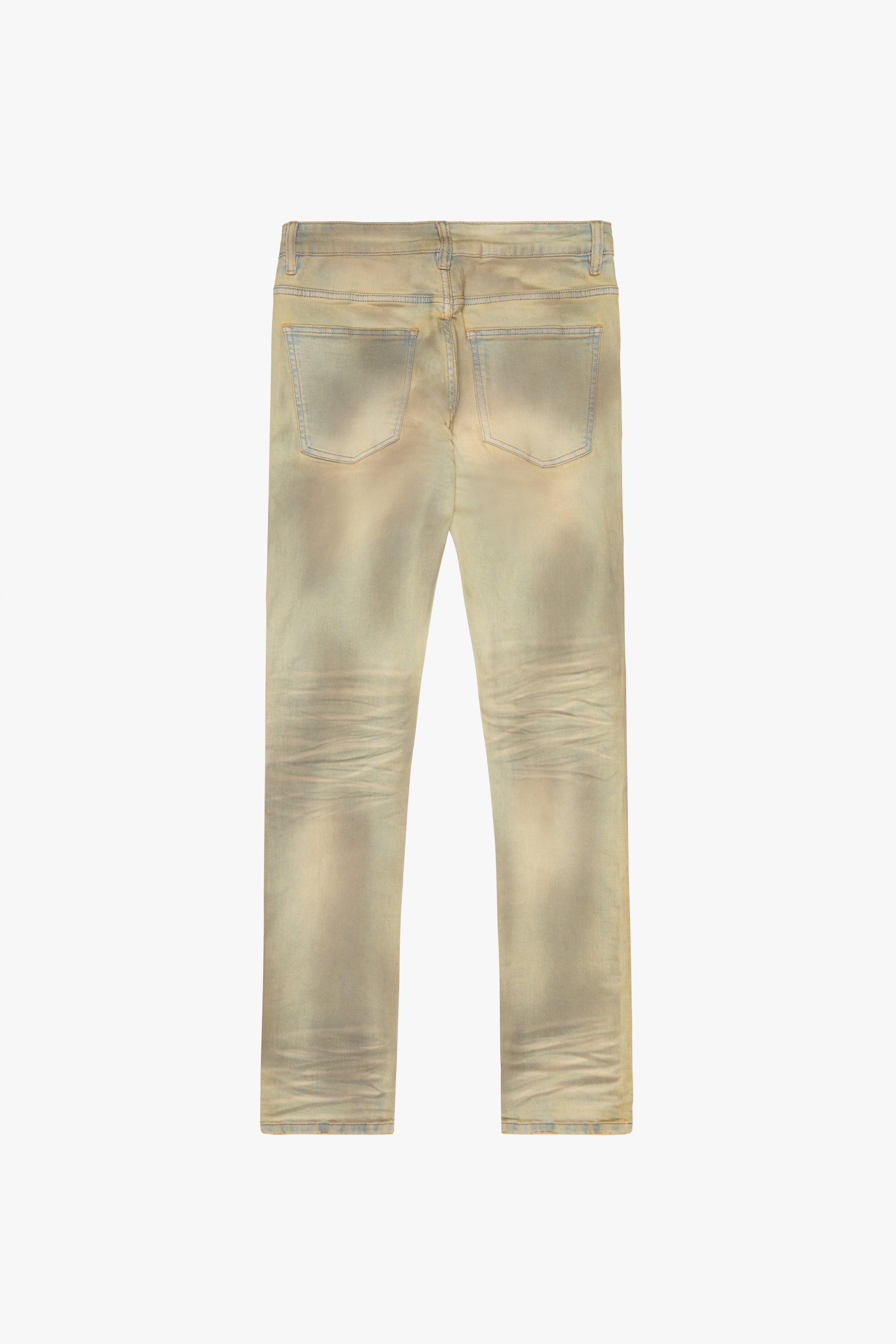 Silnt Chptrs "Evacuate" Jeans - Beige
