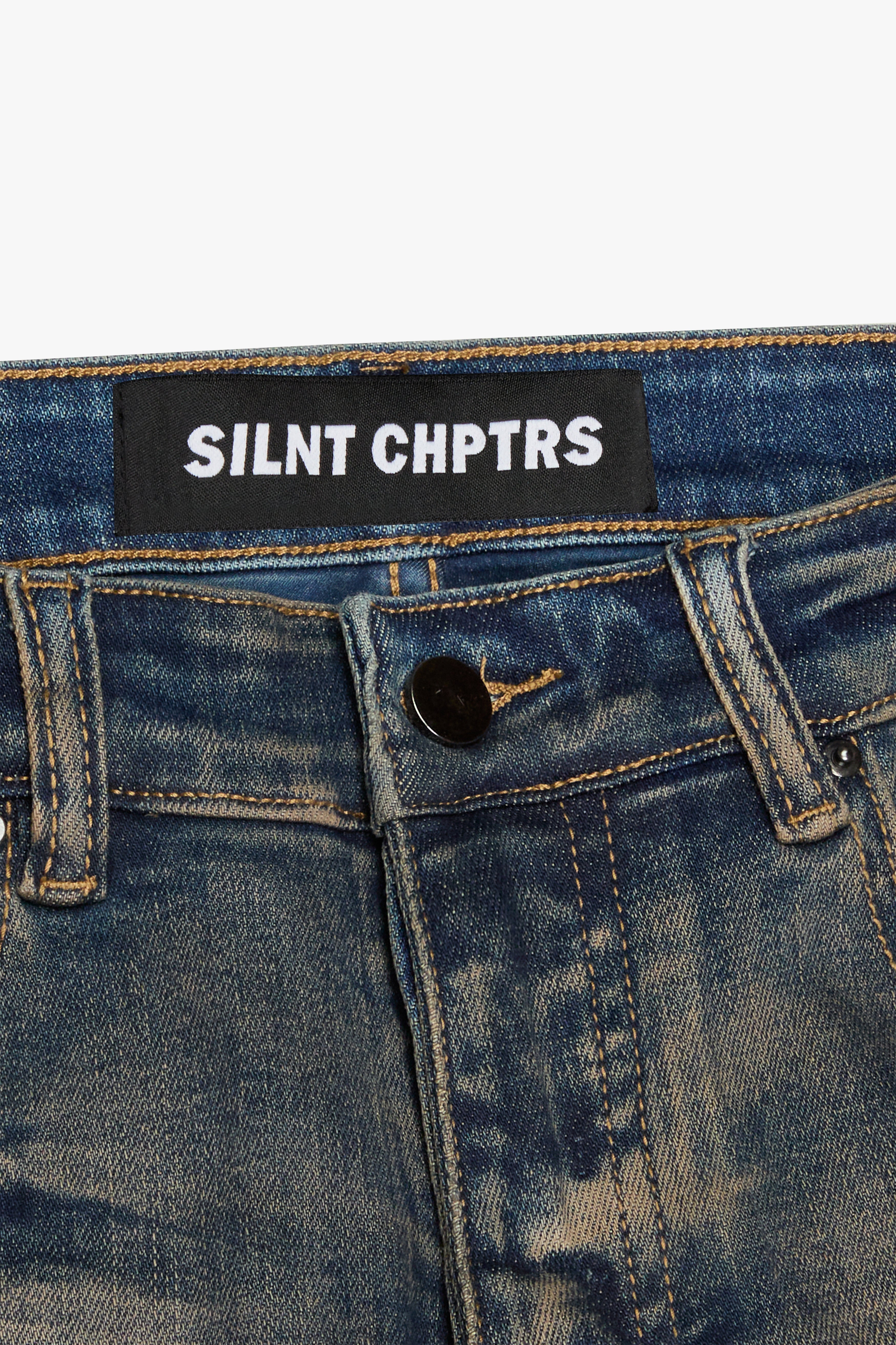 Silnt Chptrs Avenue Jeans - Distressed Wash