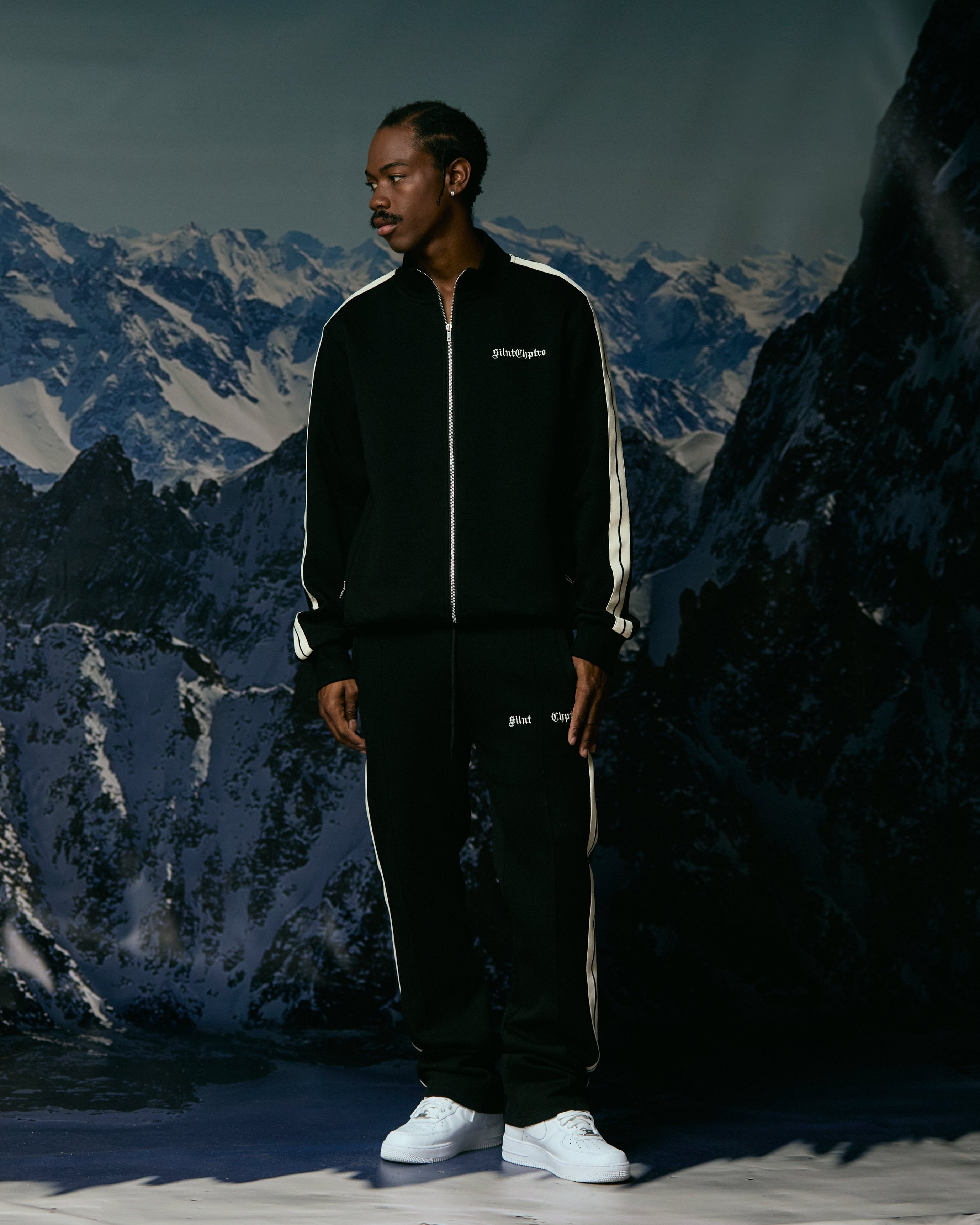 Silnt Chptrs "Field" Track Pants - Black