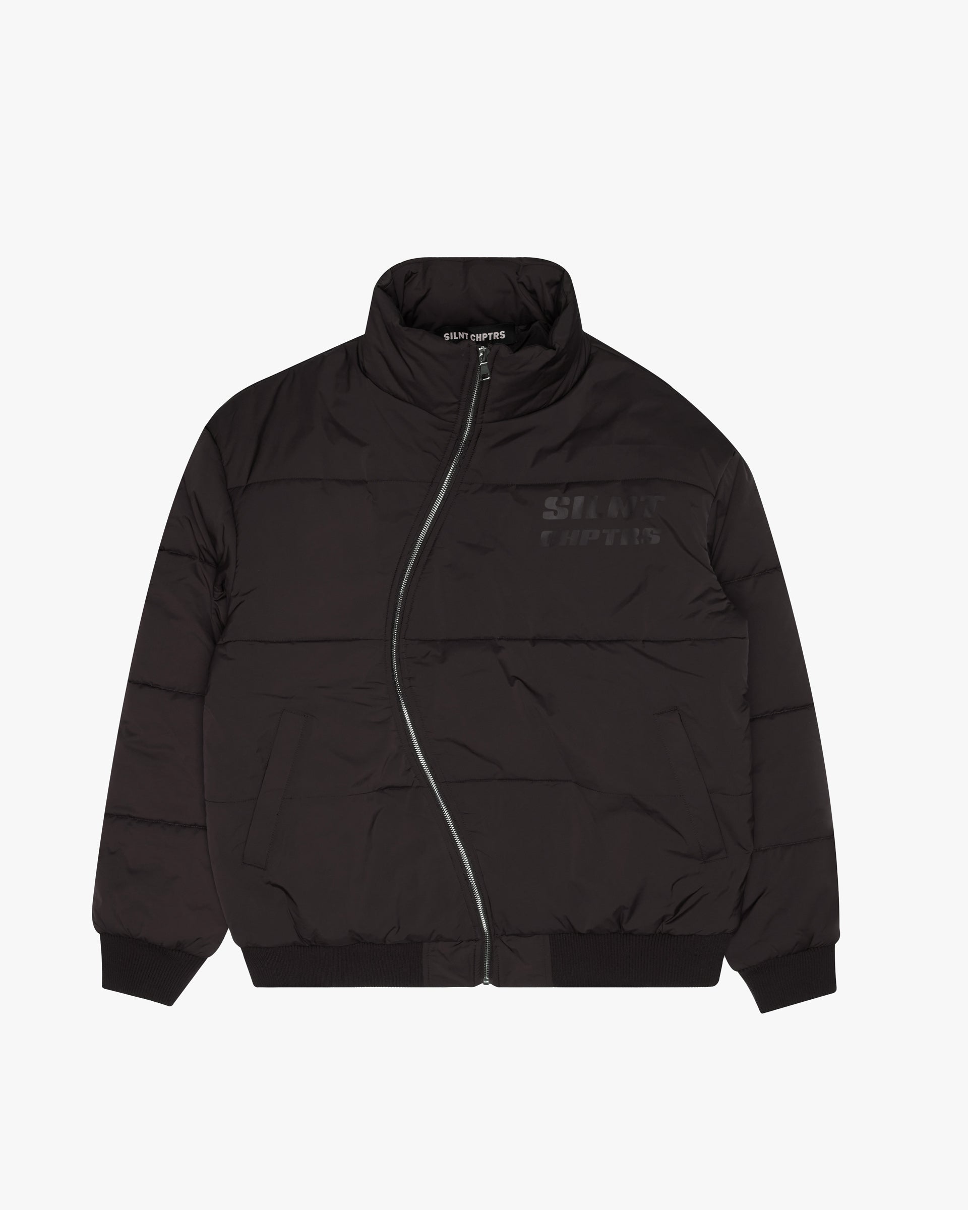 Silnt Chptrs Asymmetrical Puffer Jacket - Quilted