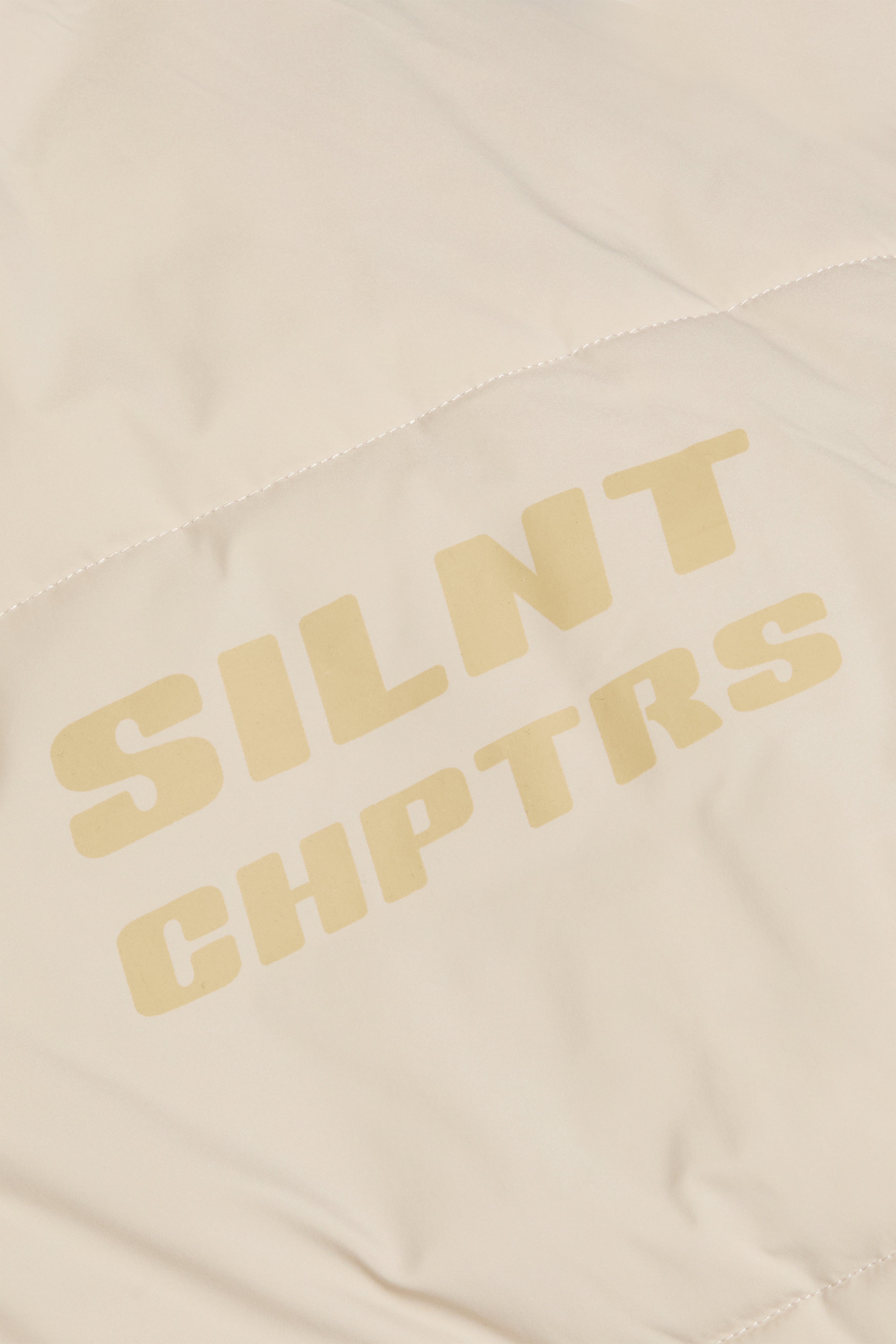 Silnt Chptrs "Irregular" Puffer Jacket - Beige