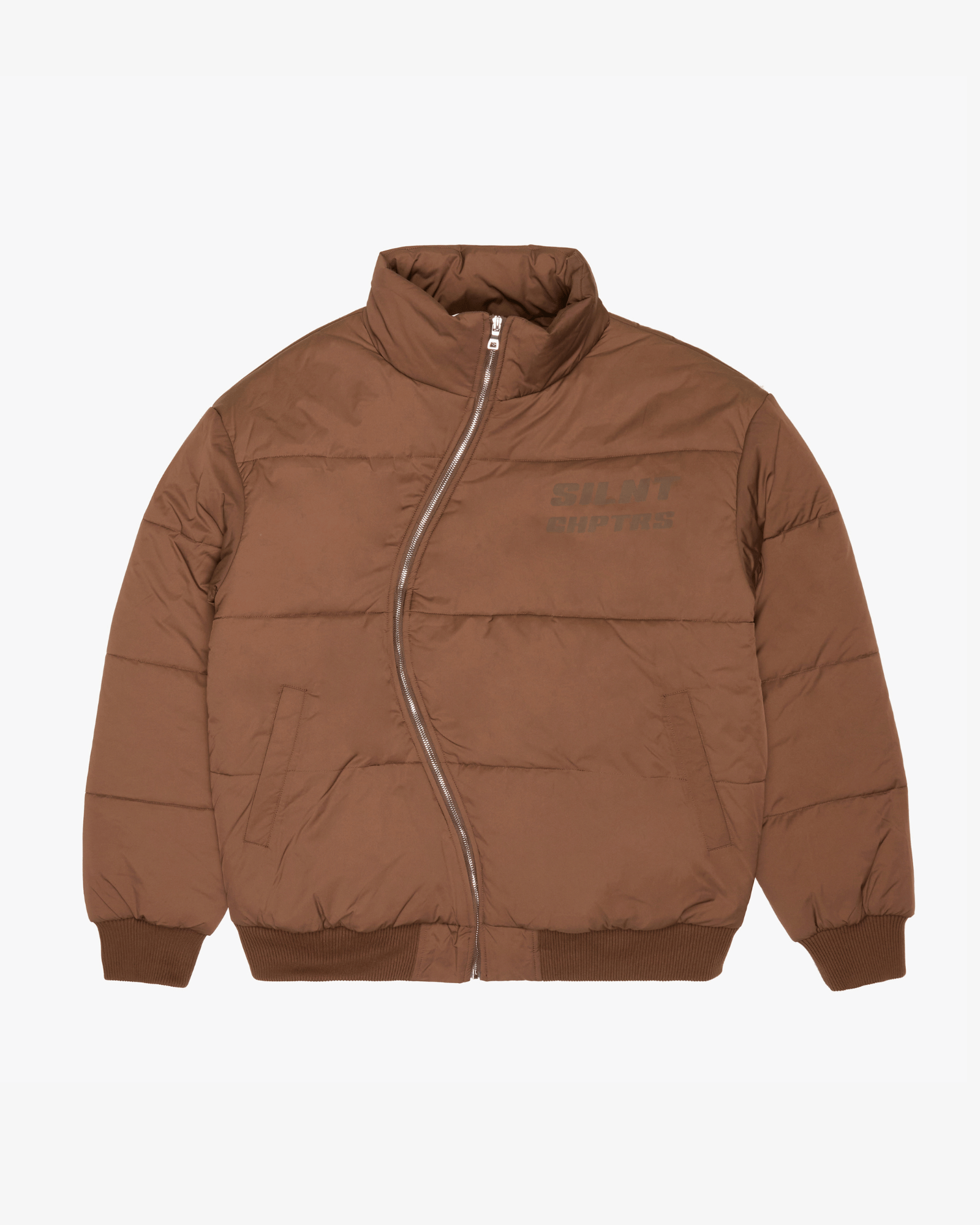 Silnt Chptrs Asymmetrical Puffer Jacket - Long-Length