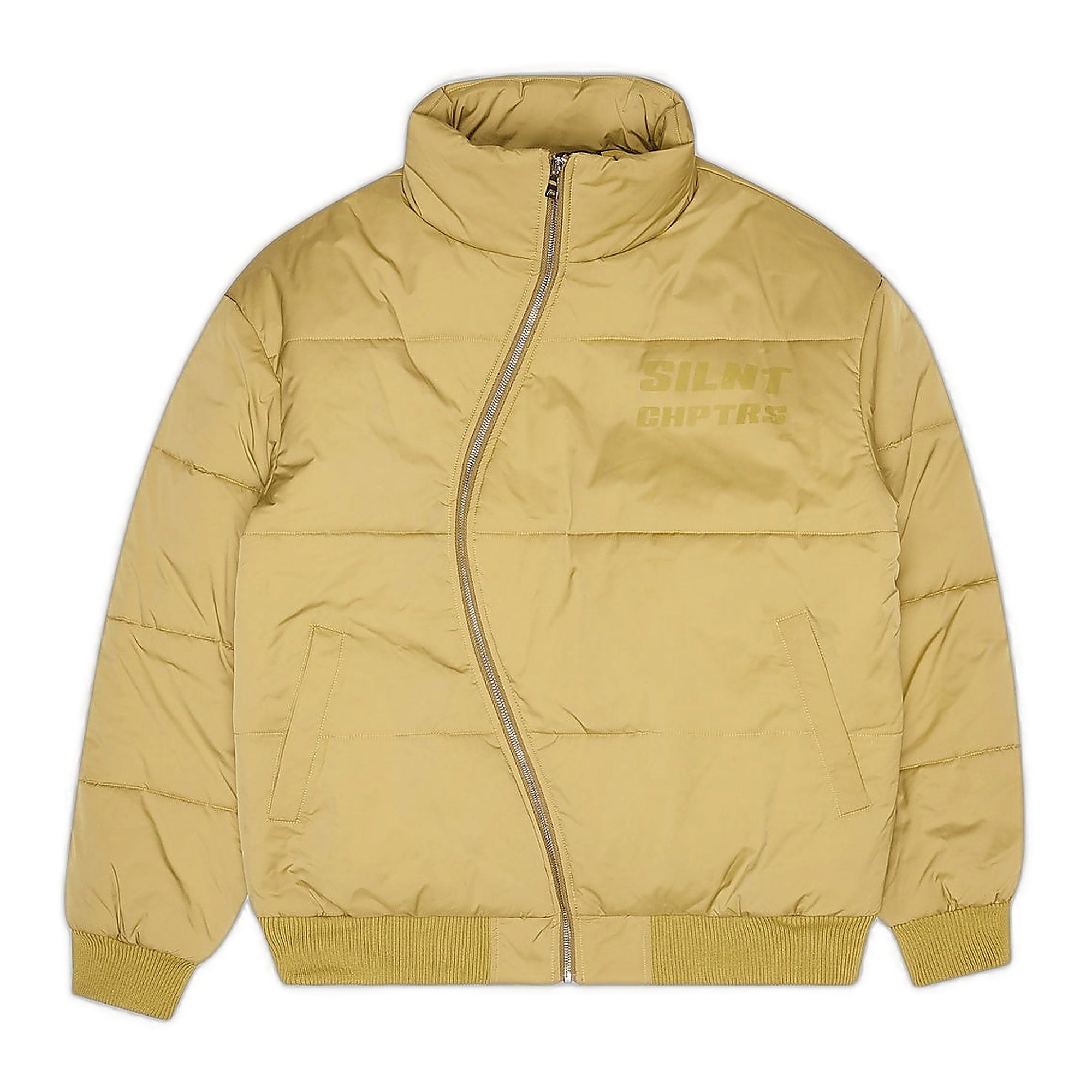 Silnt Chptrs "Irregular" Puffer Jacket - Beige