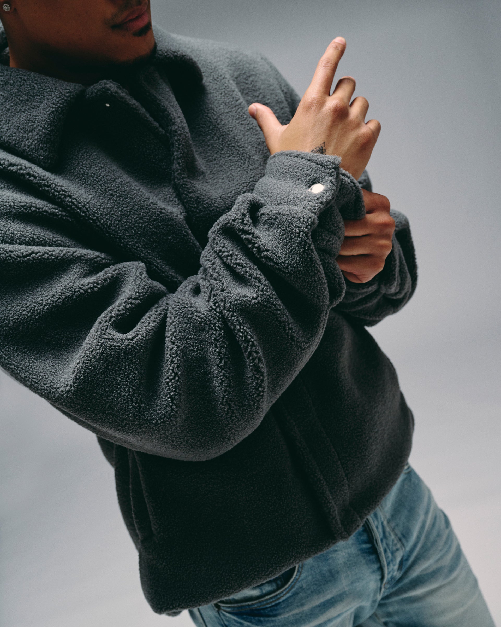 Silnt Chptrs "Persian" Jacket - Charcoal