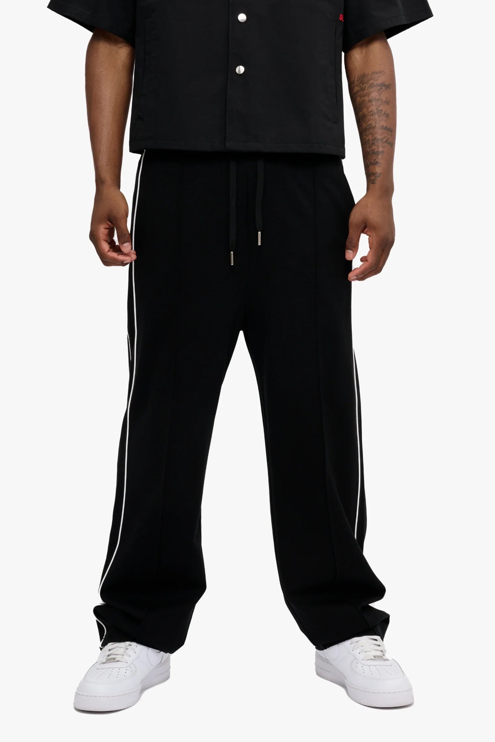 Silnt Chptrs Side Stripe Track Pants - Straight Leg